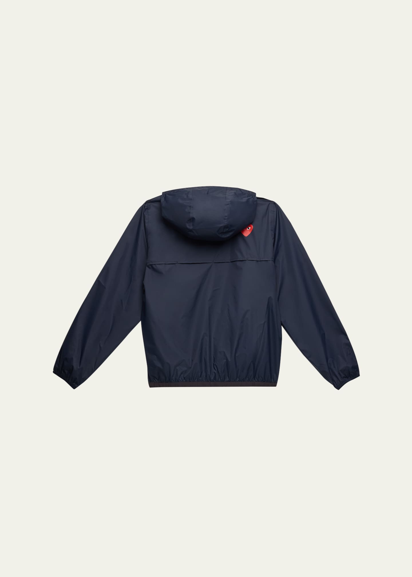 Comme des Garcons x K-Way Lightweight Hoodie, Size 2-12 Image 2 of 3