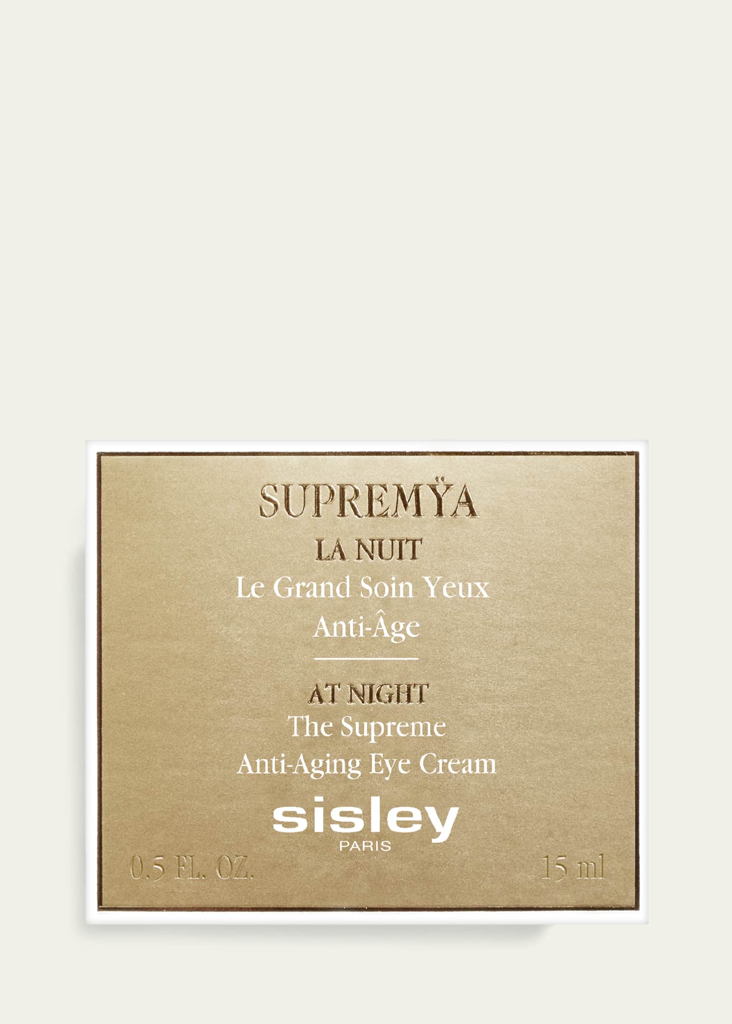 Sisley Paris Supremya at Night The Supreme Anti-Aging Eye Cream, 0.5 oz. Image 4 of 5
