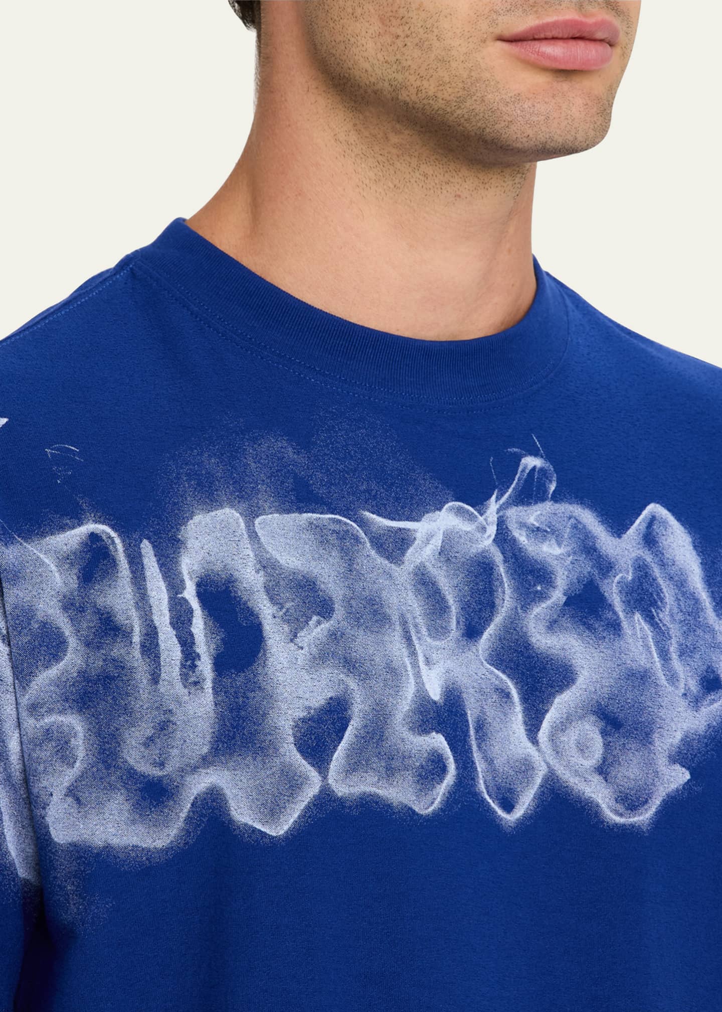 PURPLE Men's Textured Jersey T-Shirt Image 5 of 5