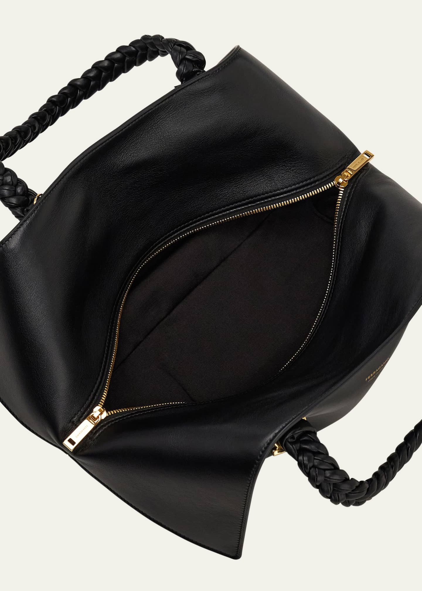 Ferragamo Small Blossom Top-Handle Bag Image 3 of 4