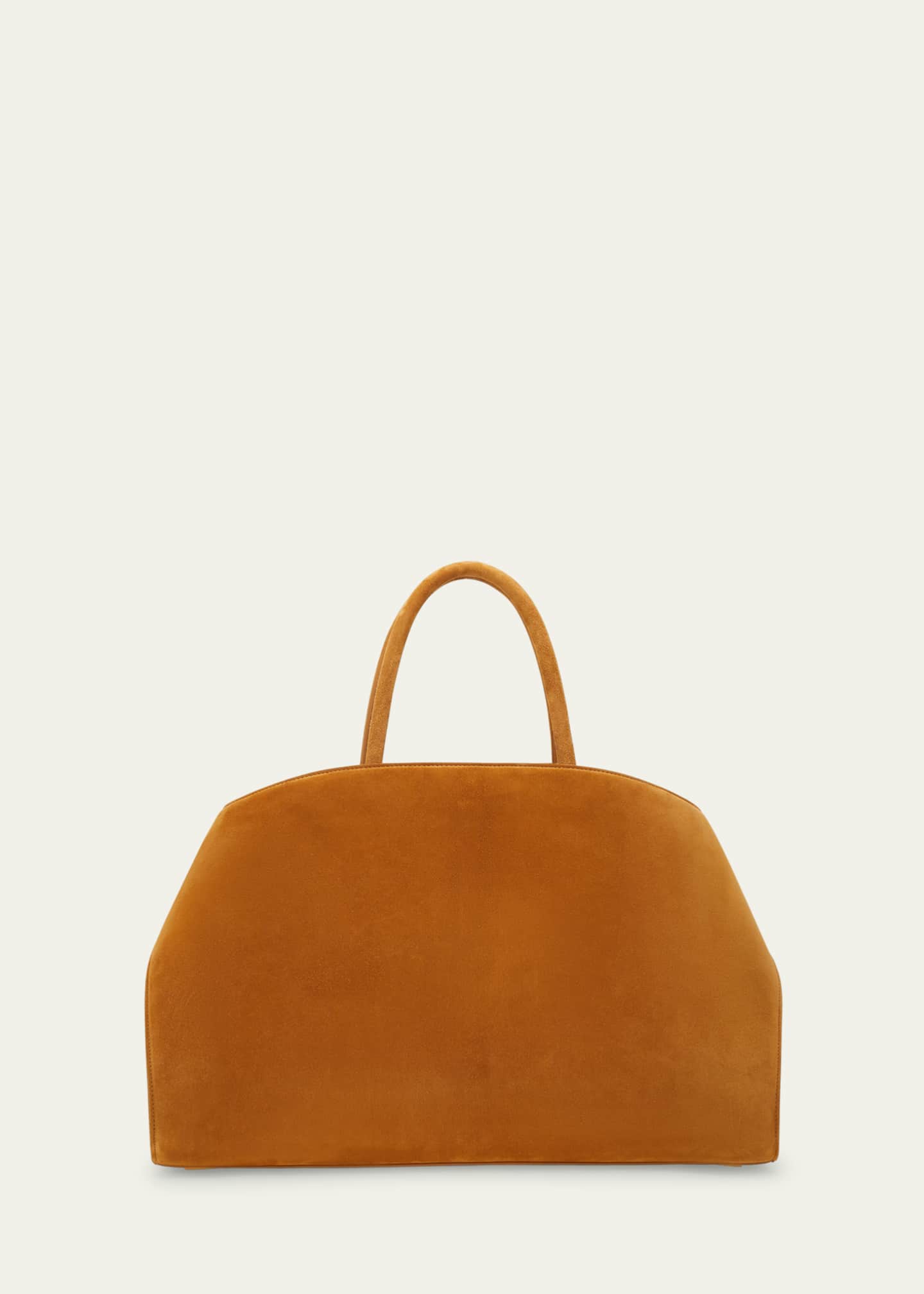 Ferragamo Hug Suede Top-Handle Bag Image 2 of 5