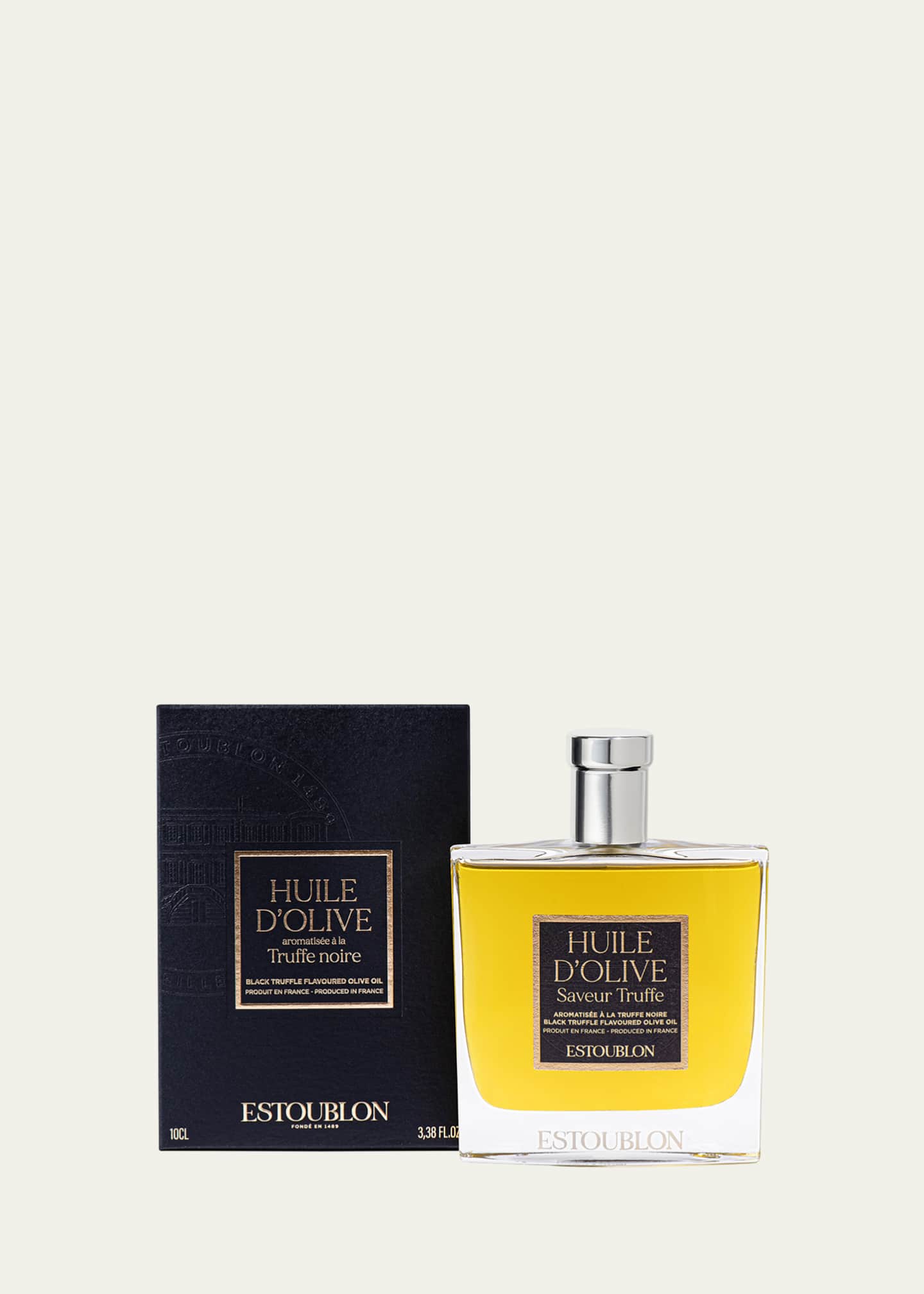 ESTOUBLON Truffle-Flavored Olive Oil in a Couture Bottle, 3.4 oz.