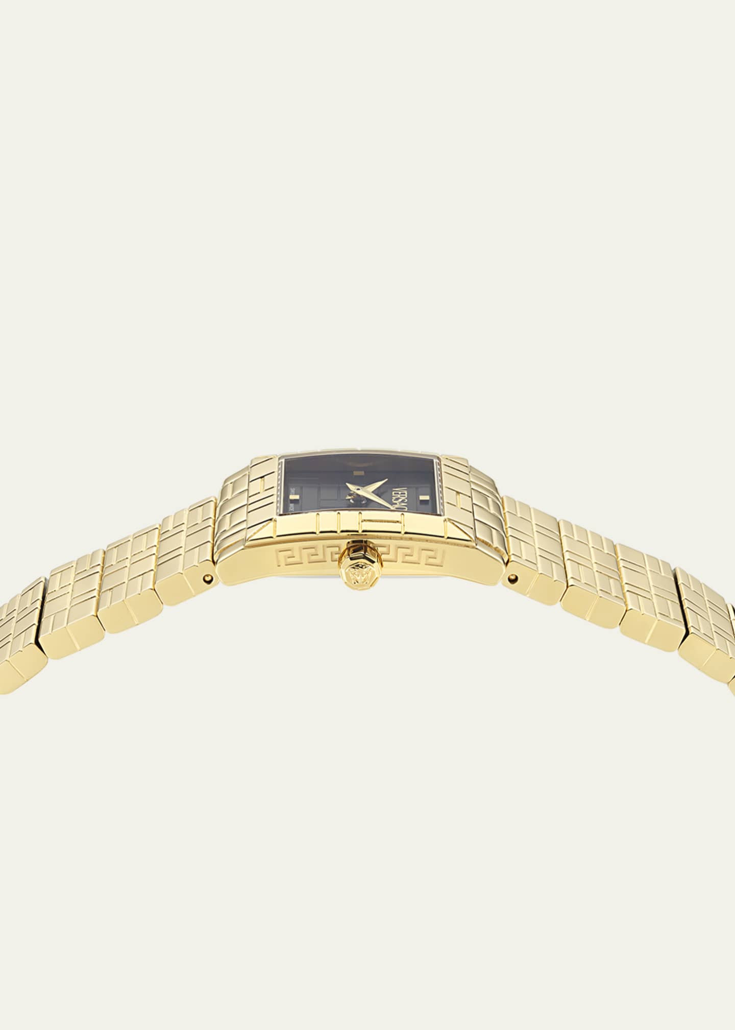 Versace 22mm Versace Mosaic Watch with Bracelet Strap, Black Image 3 of 5