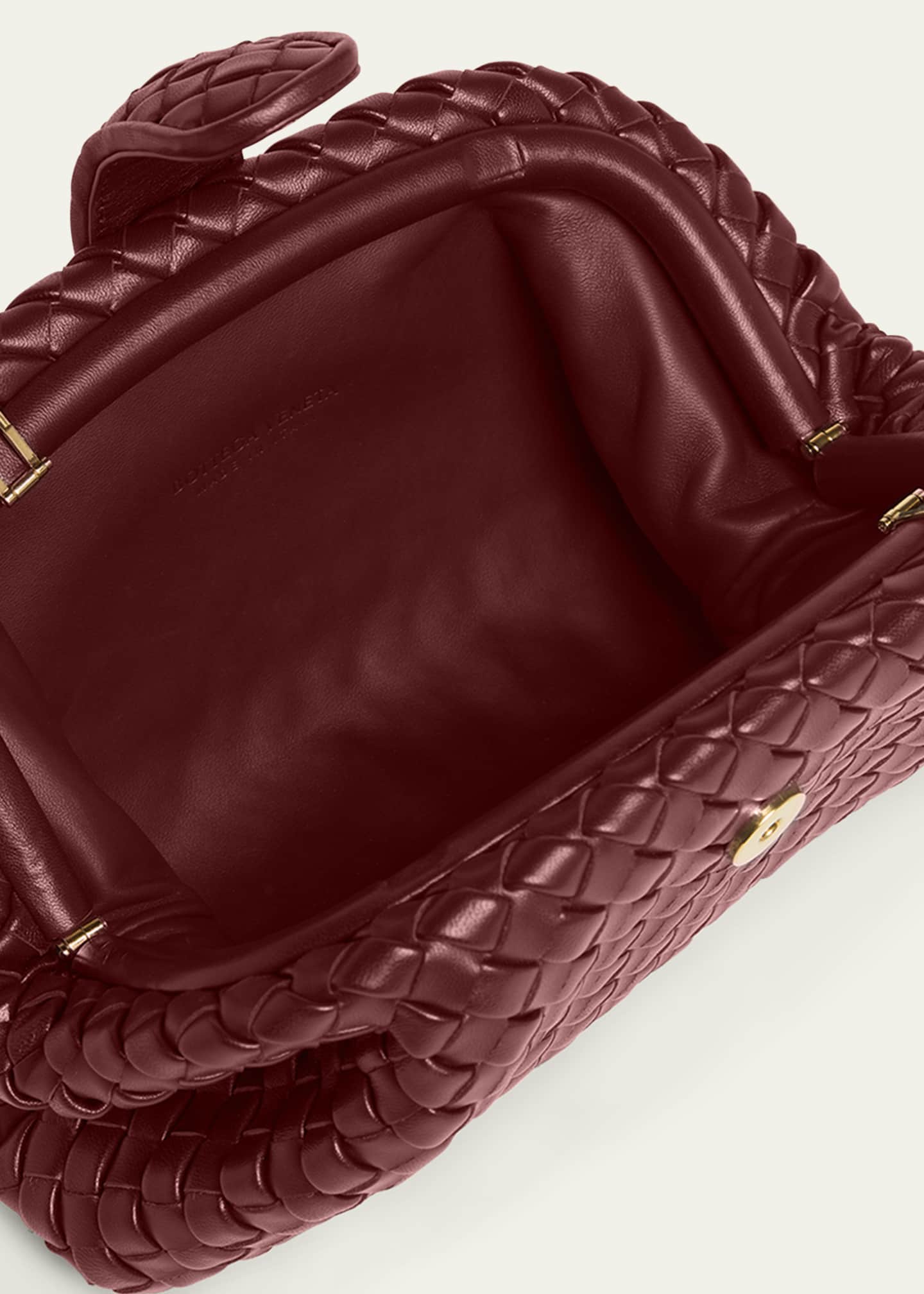 Bottega Veneta Lauren 1980 Mini Clutch Bag with Chain Strap Image 4 of 6