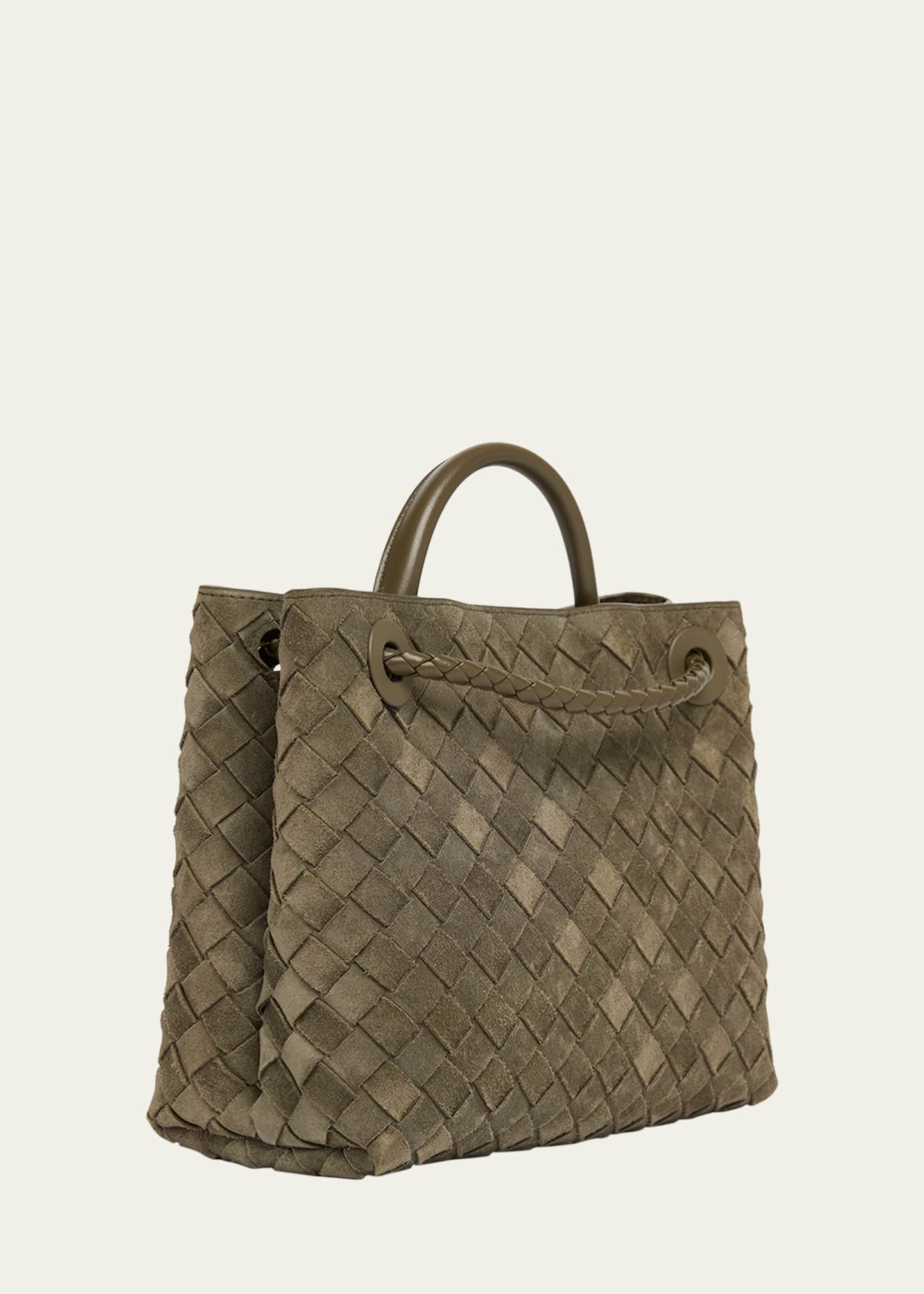 Bottega Veneta Small Andiamo Suede Tote Bag Image 3 of 6