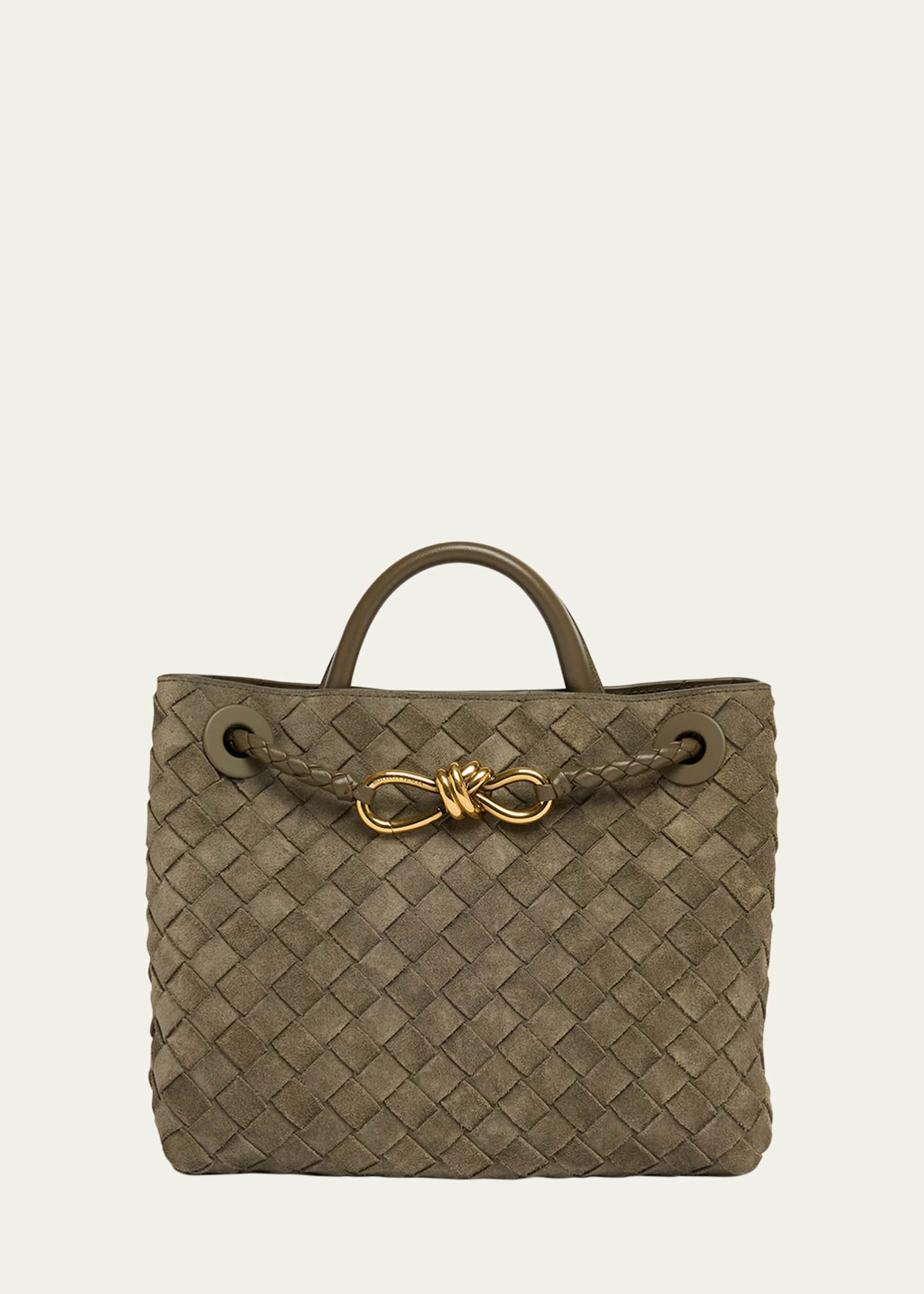 Bottega Veneta Small Andiamo Suede Tote Bag Image 1 of 6