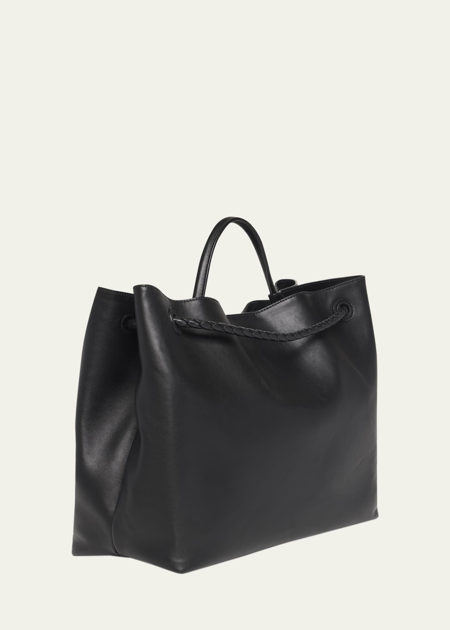 Bottega Veneta Andiamo Large Leather Tote Bag Image 3 of 5