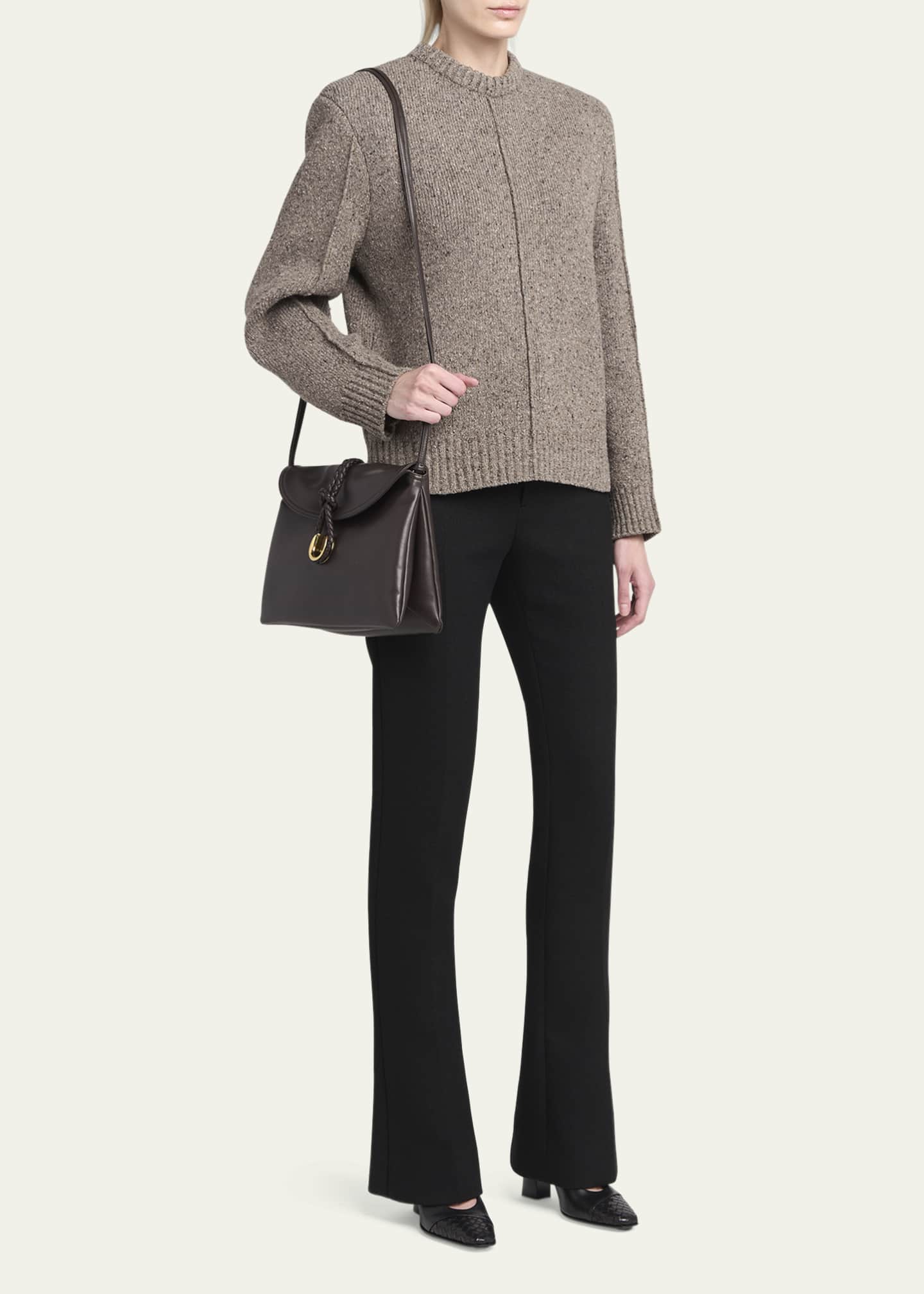BOTTEGA VENETA 25S MEDIUM LIBERTA BAG 30 IN OLIVE GREEN CALFSKIN