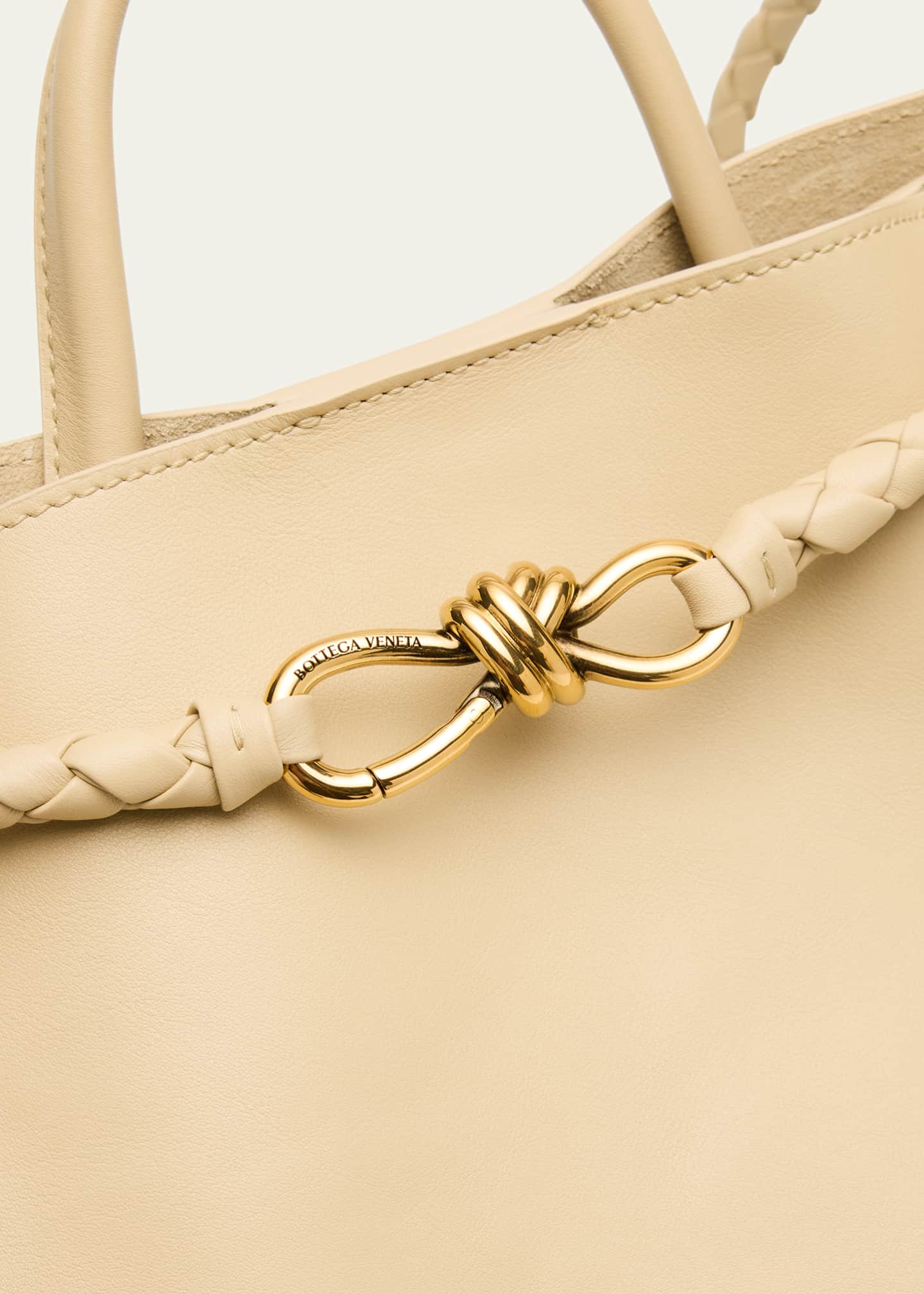 Bottega Veneta Andiamo Medium Leather Tote Bag Image 6 of 6
