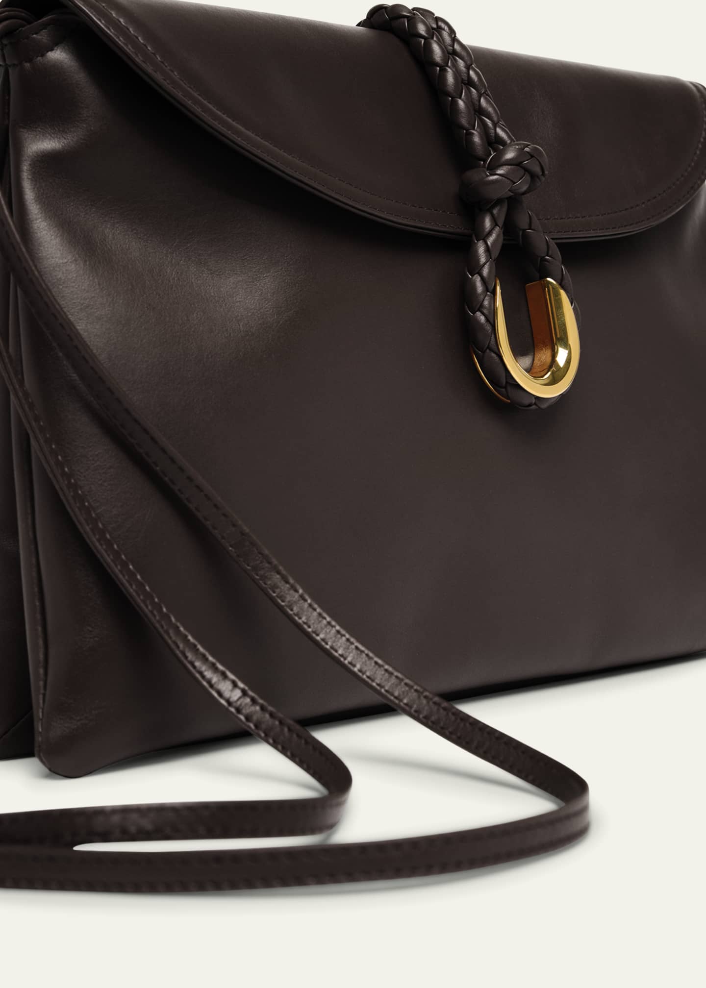 Bottega Veneta Small Liberta Double Flap Crossbody Bag Image 6 of 6