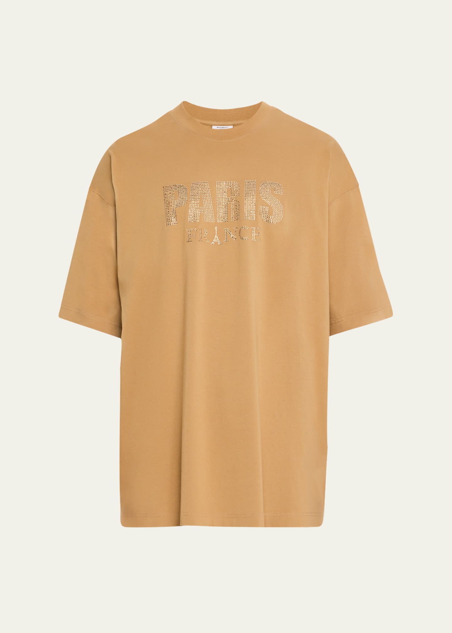 Vetements oversized t shirt store