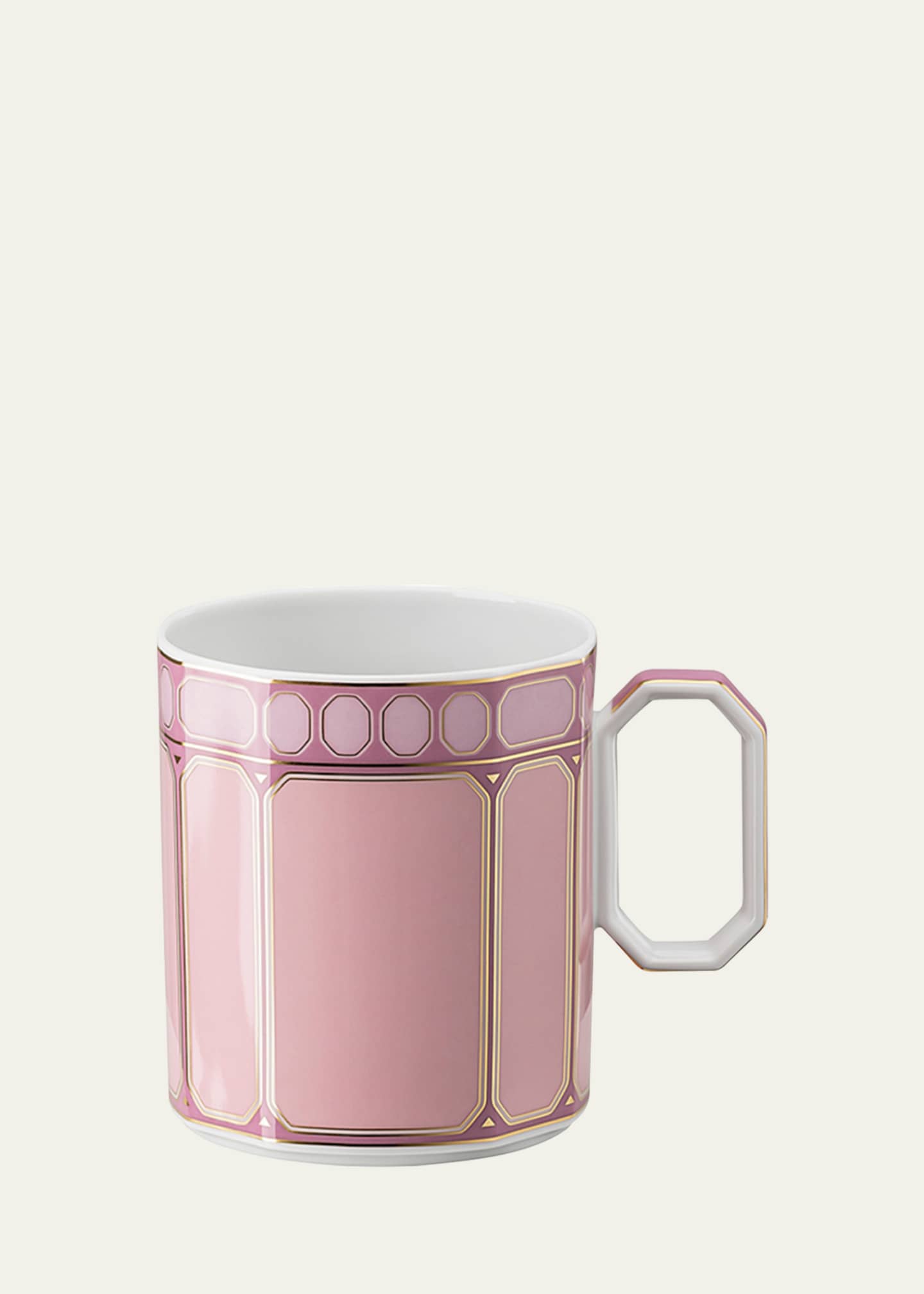 SWAROVSKI Signum Mug, Rose Pink