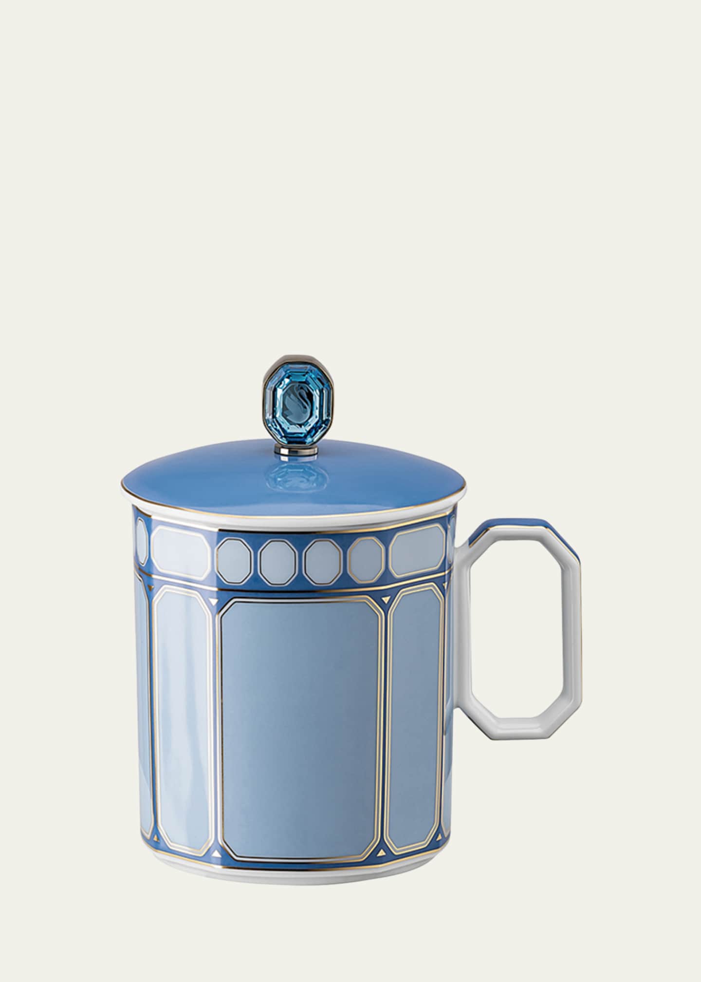 SWAROVSKI Signum Mug with Lid, 13 oz.