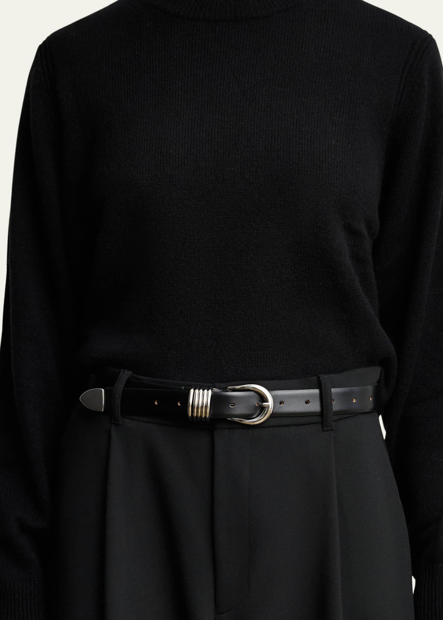 DEHANCHE Hollyhock レザーベルト Dehanche Hollyhock Leather Belt - Bergdorf Goodman