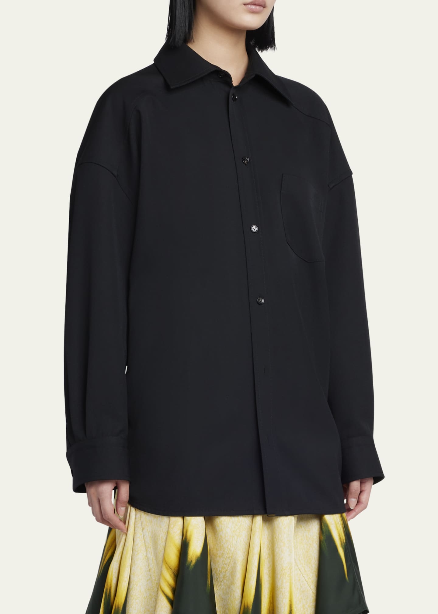 ★21SS BOTTEGA VENETA ダニエルリー シャツ ジャケット 44 ☆21SS BOTTEGA VENETA ダニエルリー シャツ ジャケット 44