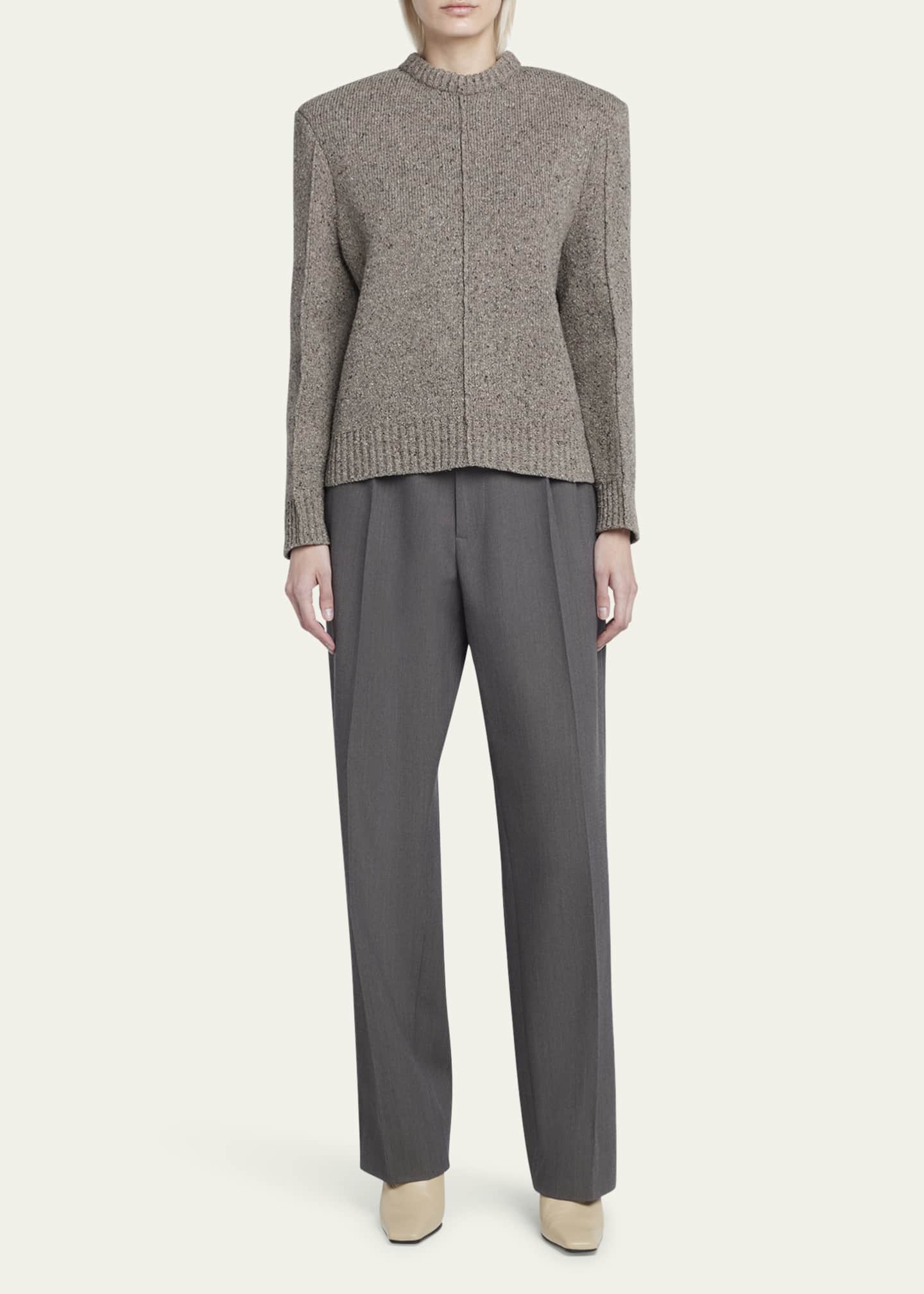 Bottega Veneta Tailored Wool Sweater - Bergdorf Goodman