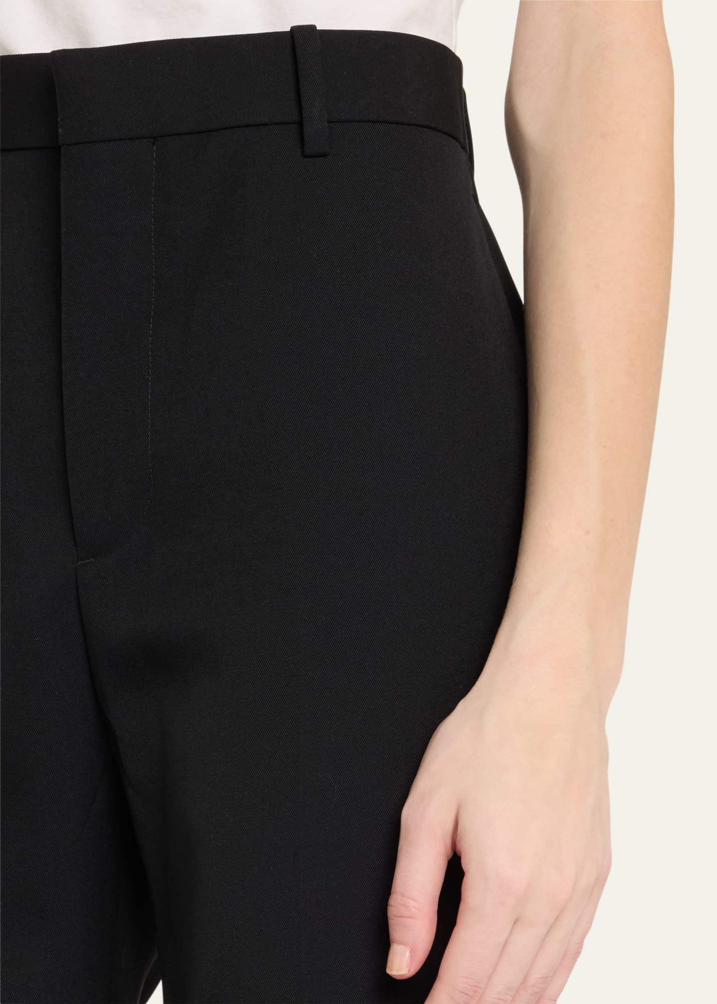 パンツ BOTTEGA VENETA WOOL FLARE TROUSERS Bottega Veneta Wool Flared Trouser – LOZURI®