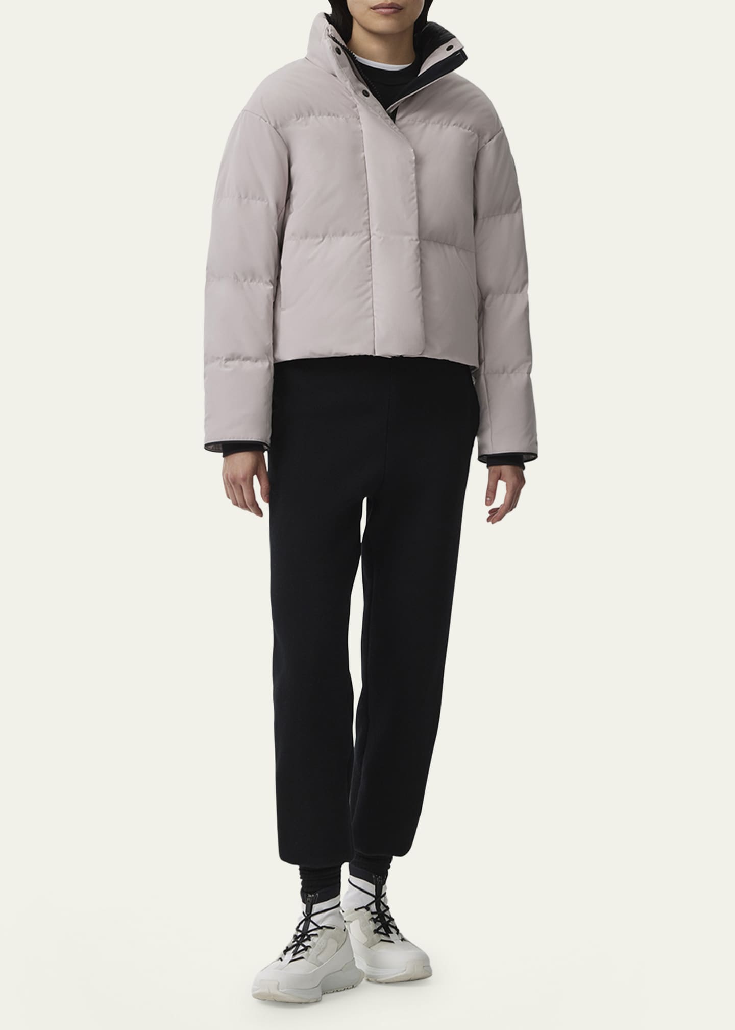 Canada Goose Grandview Cropped Jacket Black Label Image 2 of 5