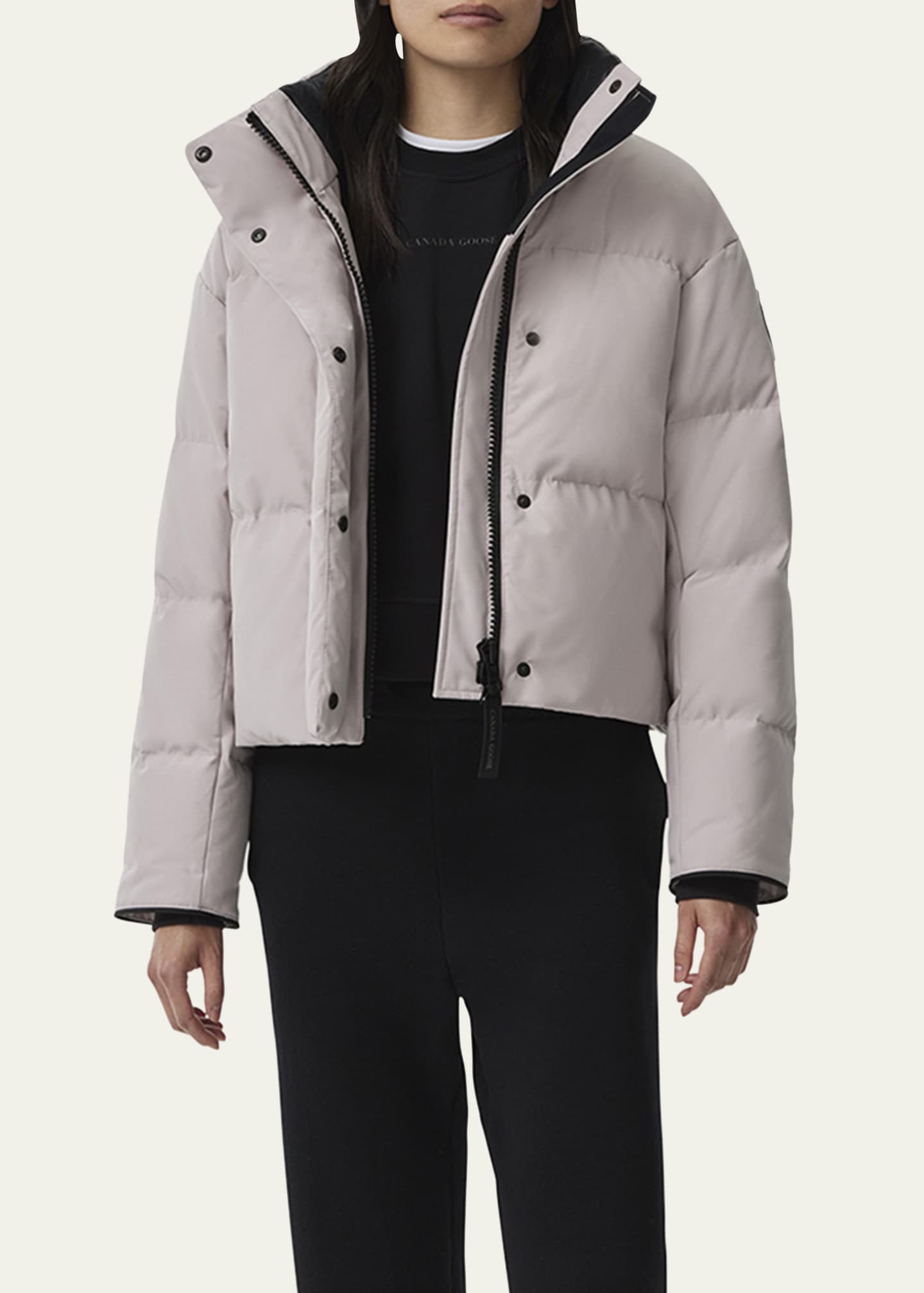 Canada Goose Grandview Cropped Jacket Black Label Image 4 of 5