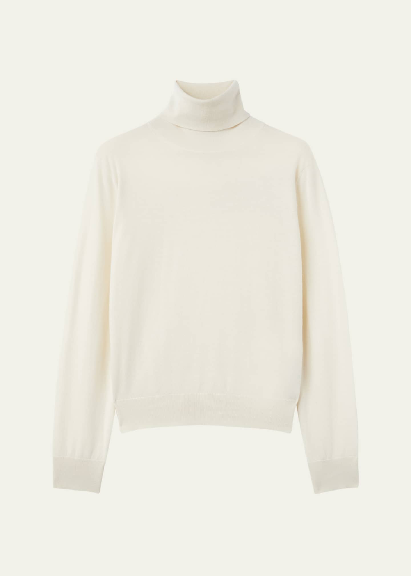 Loro Piana Jubilee GG 18 Light Turtleneck Cashmere Sweater Image 1 of 5