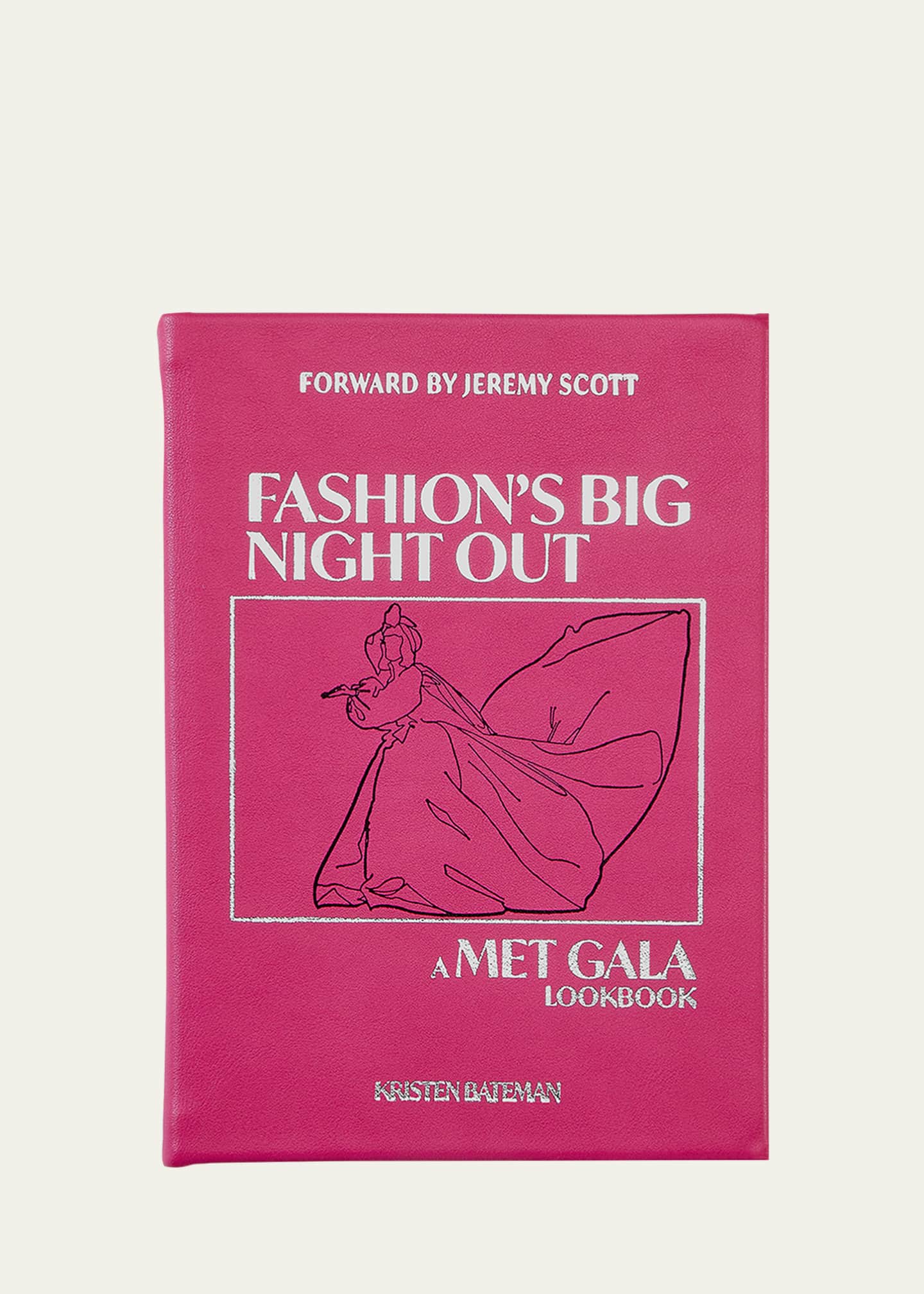 Graphic Image "Fashion's Big Night Out: A Met Gala Lookbook" Leather-Bound Book by Kristen Bateman, Personalized Image 1 of 4
