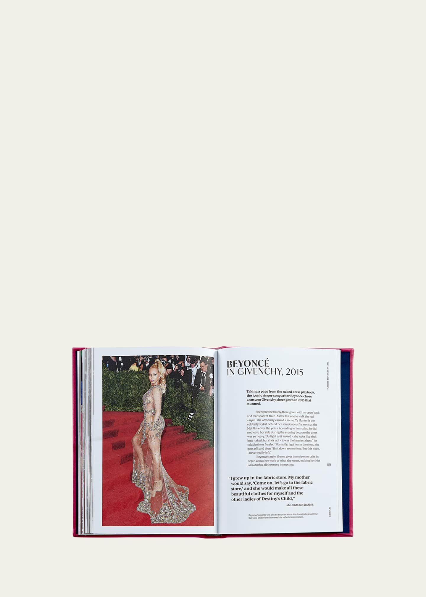 Graphic Image "Fashion's Big Night Out: A Met Gala Lookbook" Leather-Bound Book by Kristen Bateman, Personalized Image 4 of 4