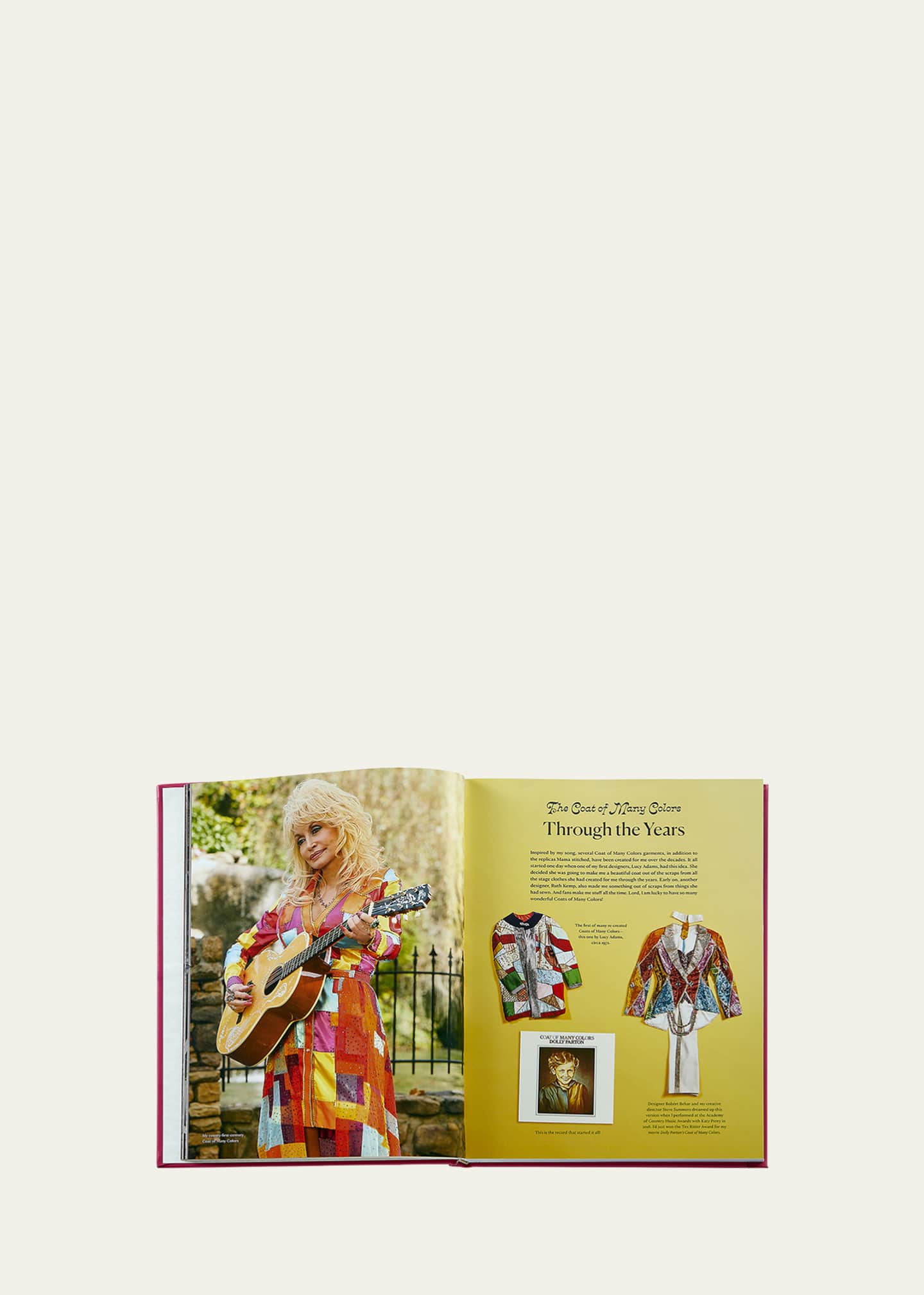 Graphic Image "Behind the Seams: My Life in Rhinestones" Leather-Bound Book by Dolly Parton, Personalized Image 4 of 4