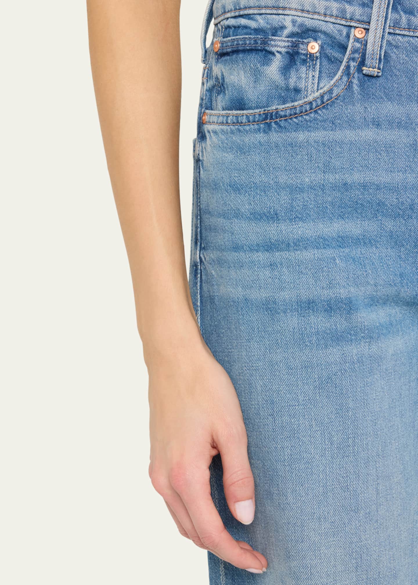 MOTHER The Dodger Sneak Jeans - Bergdorf Goodman