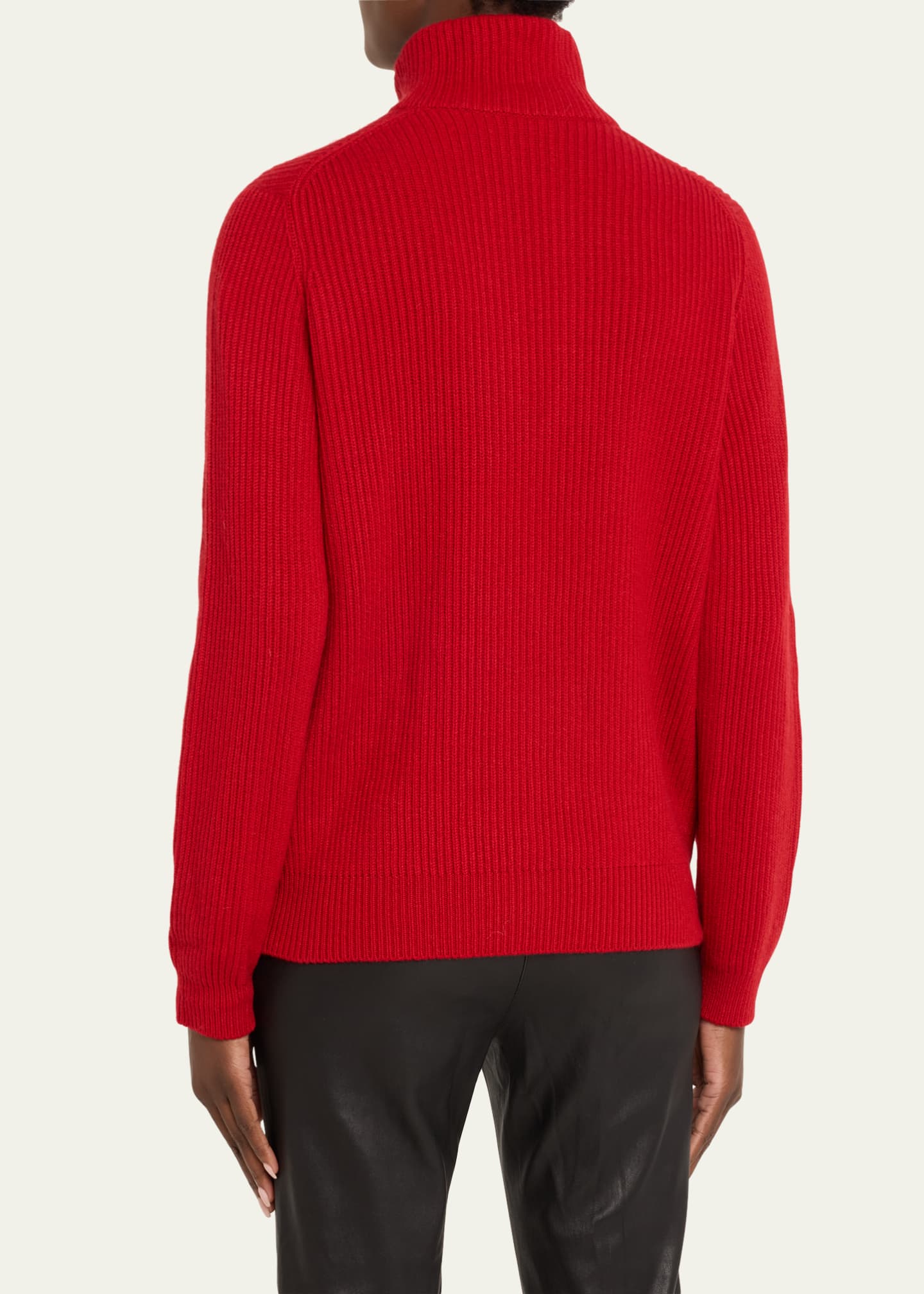 Brunello Cucinelli Quarter Zip Cashmere Sweater Image 3 of 5