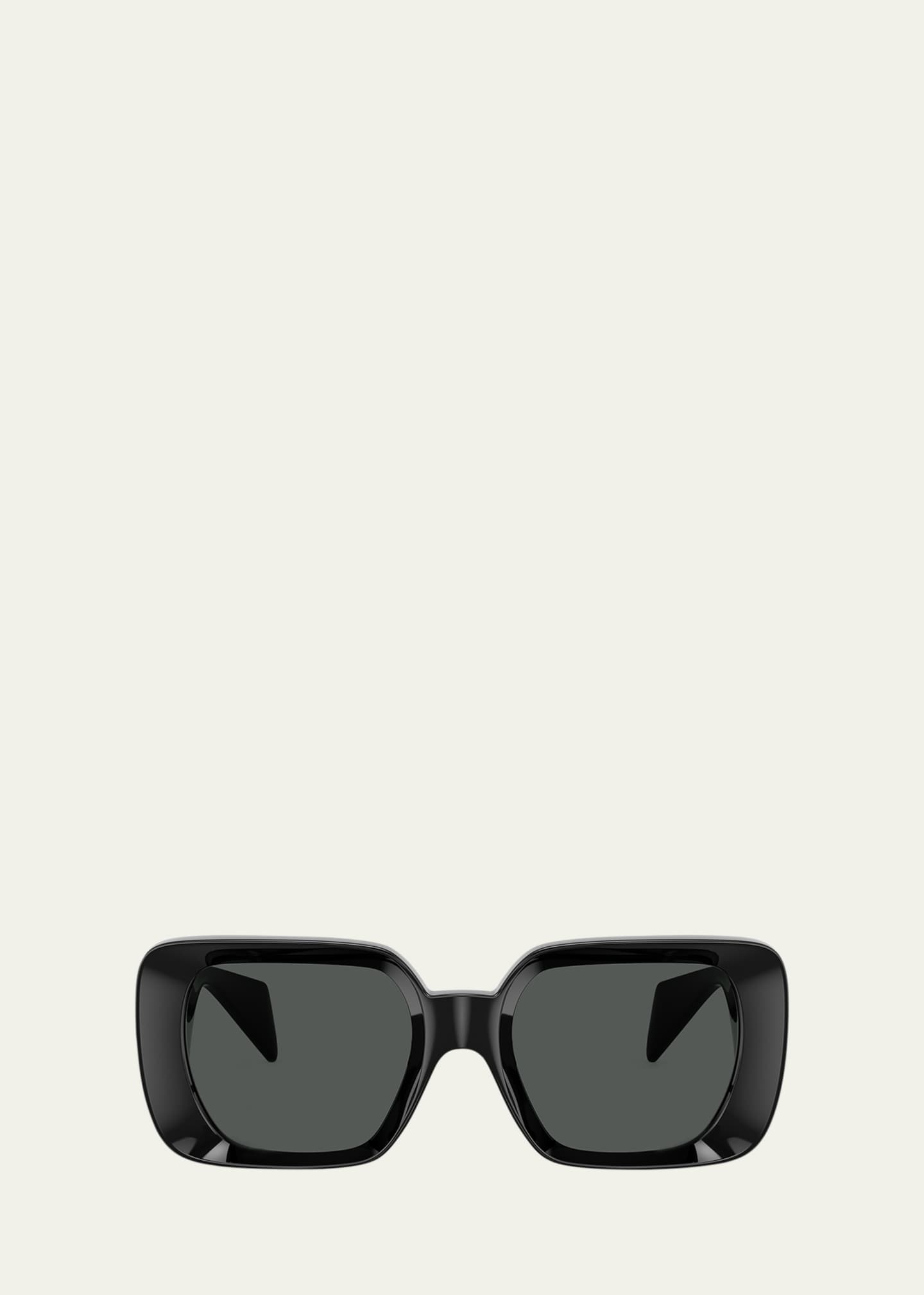 Versace square glasses outlet