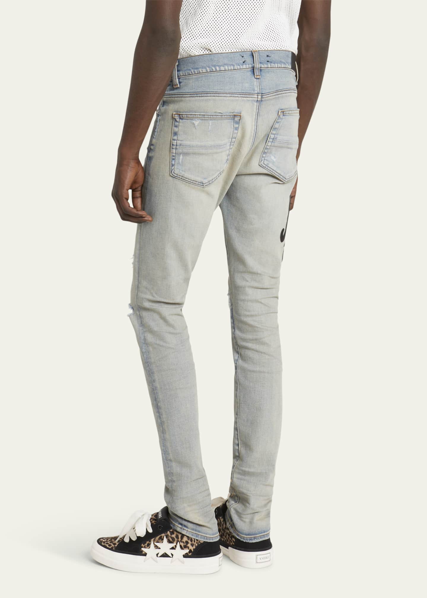 Amiri Men s Hollywood Thrasher Skinny Jeans Bergdorf Goodman