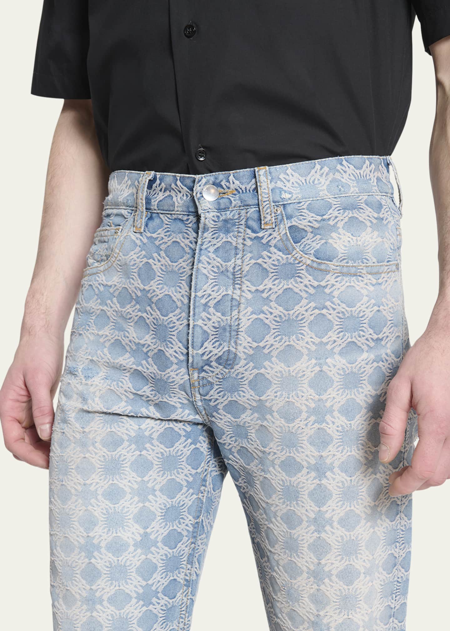 Amiri Men's MA Quad Straight Leg Jeans