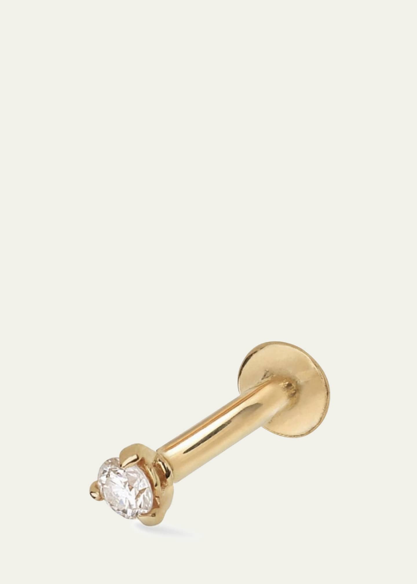Lark & Berry The Quiet Luxury Earrings with Lab Grown Diamonds Image 3 of 5