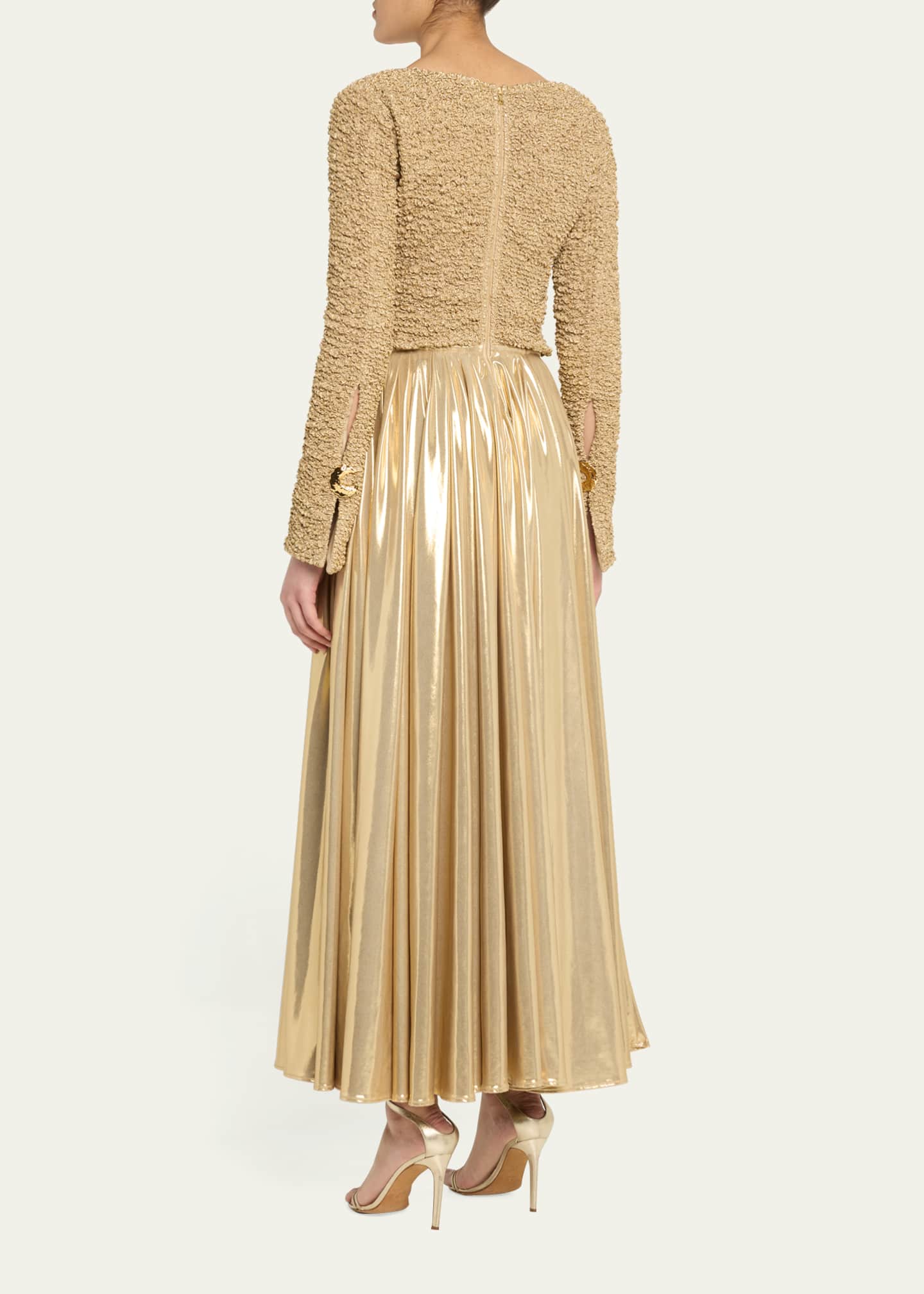 HARBISON Ailey II Mixed-Media Dress Image 3 of 5