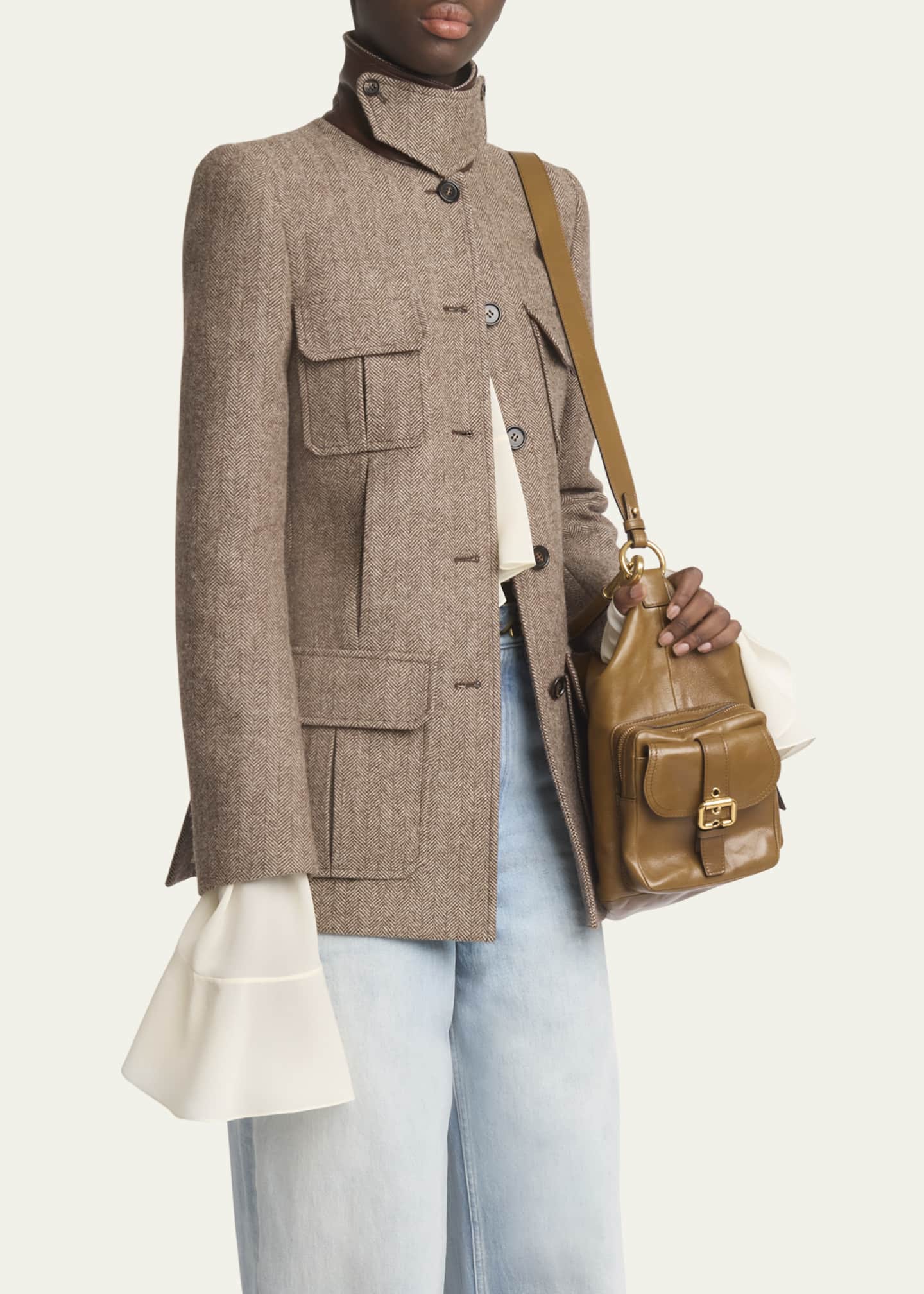 Chloe wool jacket new arrivals