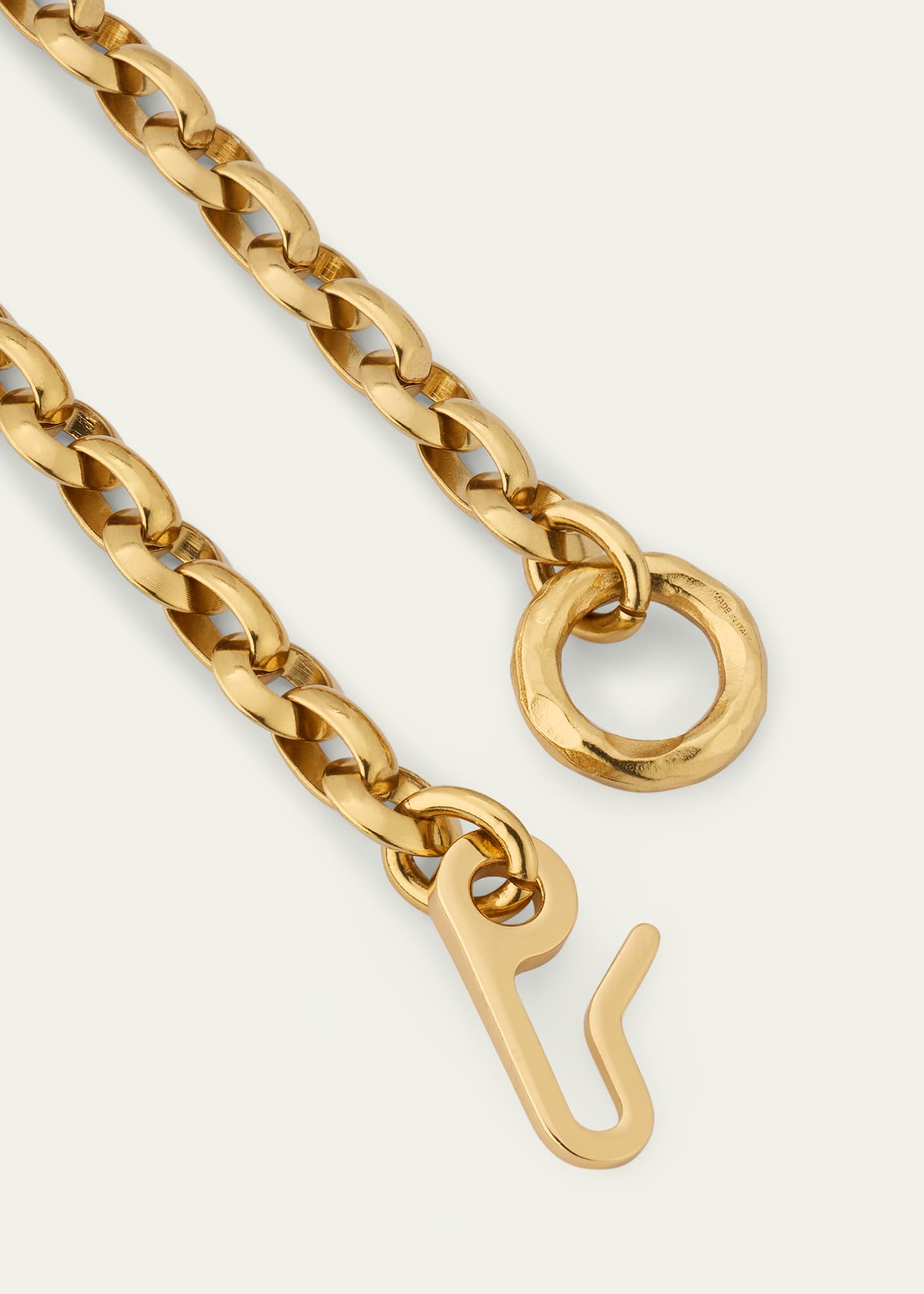 Chloe Logo Brass Chain Belt Image 4 of 4