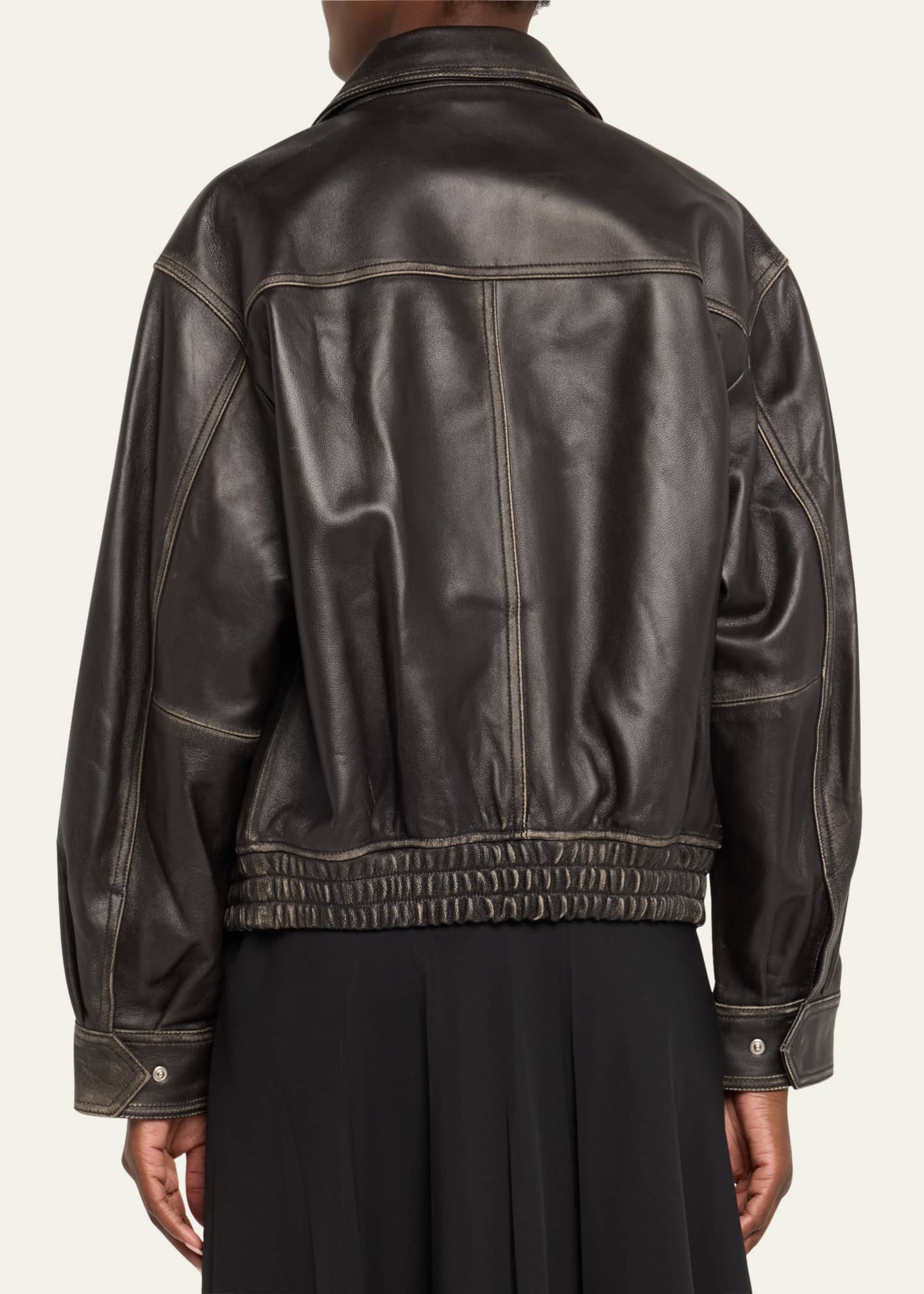 Dunst Blouson Leather Jacket Image 3 of 5