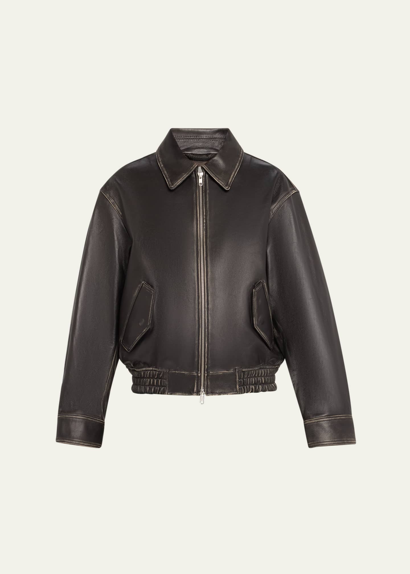 Dunst Blouson Leather Jacket Image 1 of 5