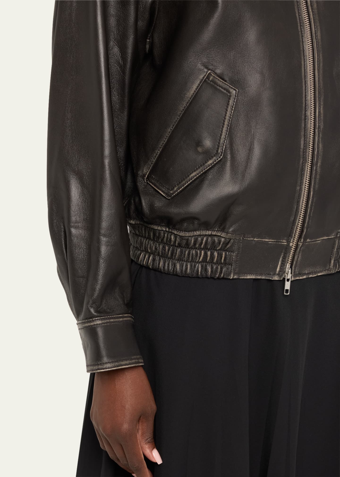 Dunst Blouson Leather Jacket Image 5 of 5