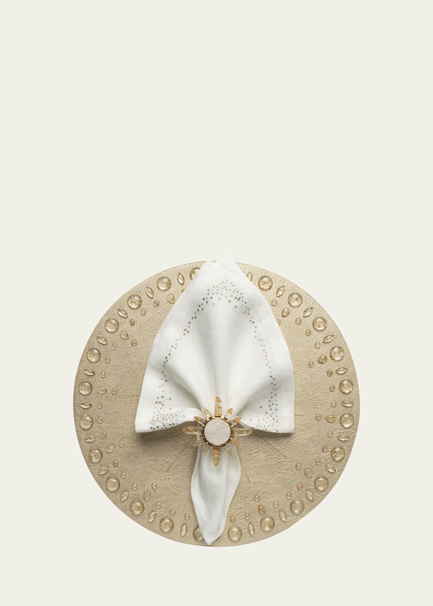 Kim Seybert Coronet Napkin Ring, Set of 4 Image 3 of 3