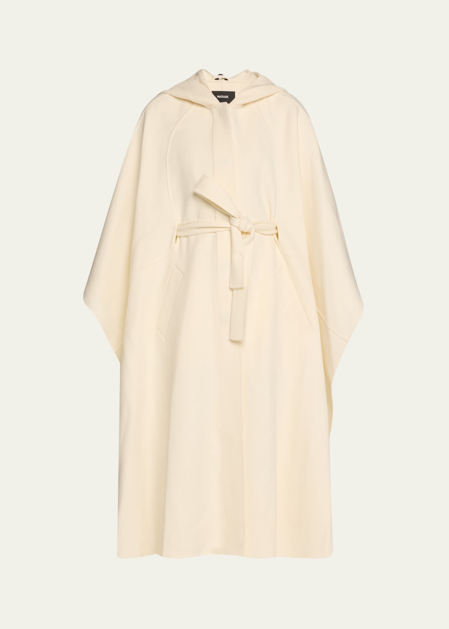 Double face cape coat clearance
