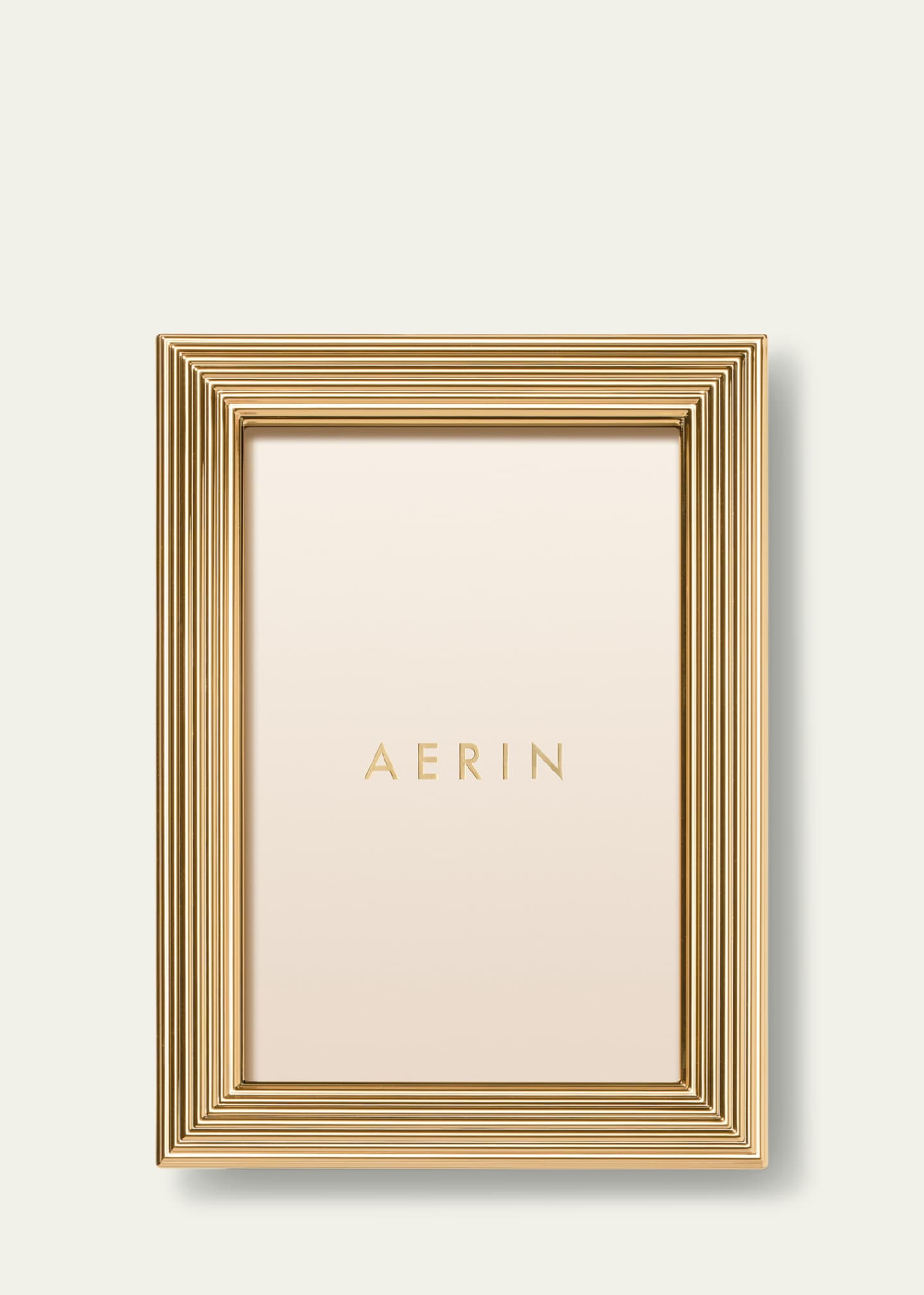 AERIN Alessio 18K Gold-Plated Frame, 4" x 6" Image 2 of 3