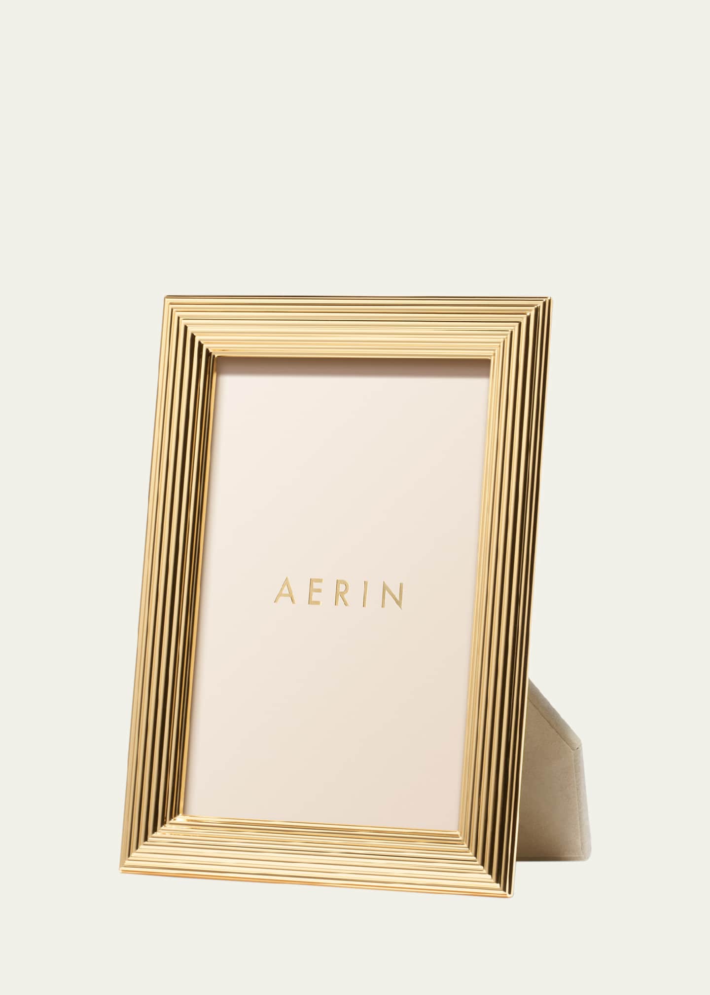 AERIN Alessio 18K Gold-Plated Frame, 4" x 6" Image 1 of 3