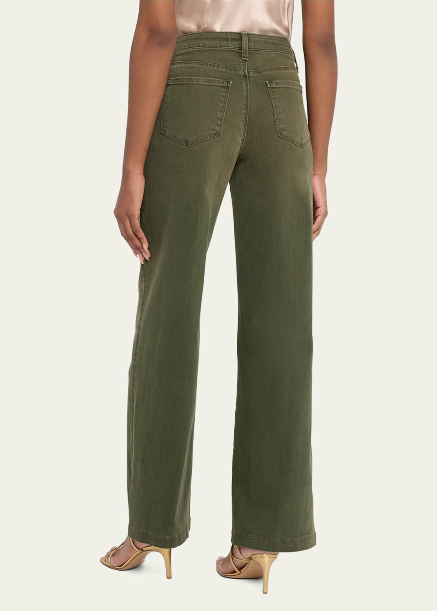 Scottie High-Rise Wide-Leg Jeans