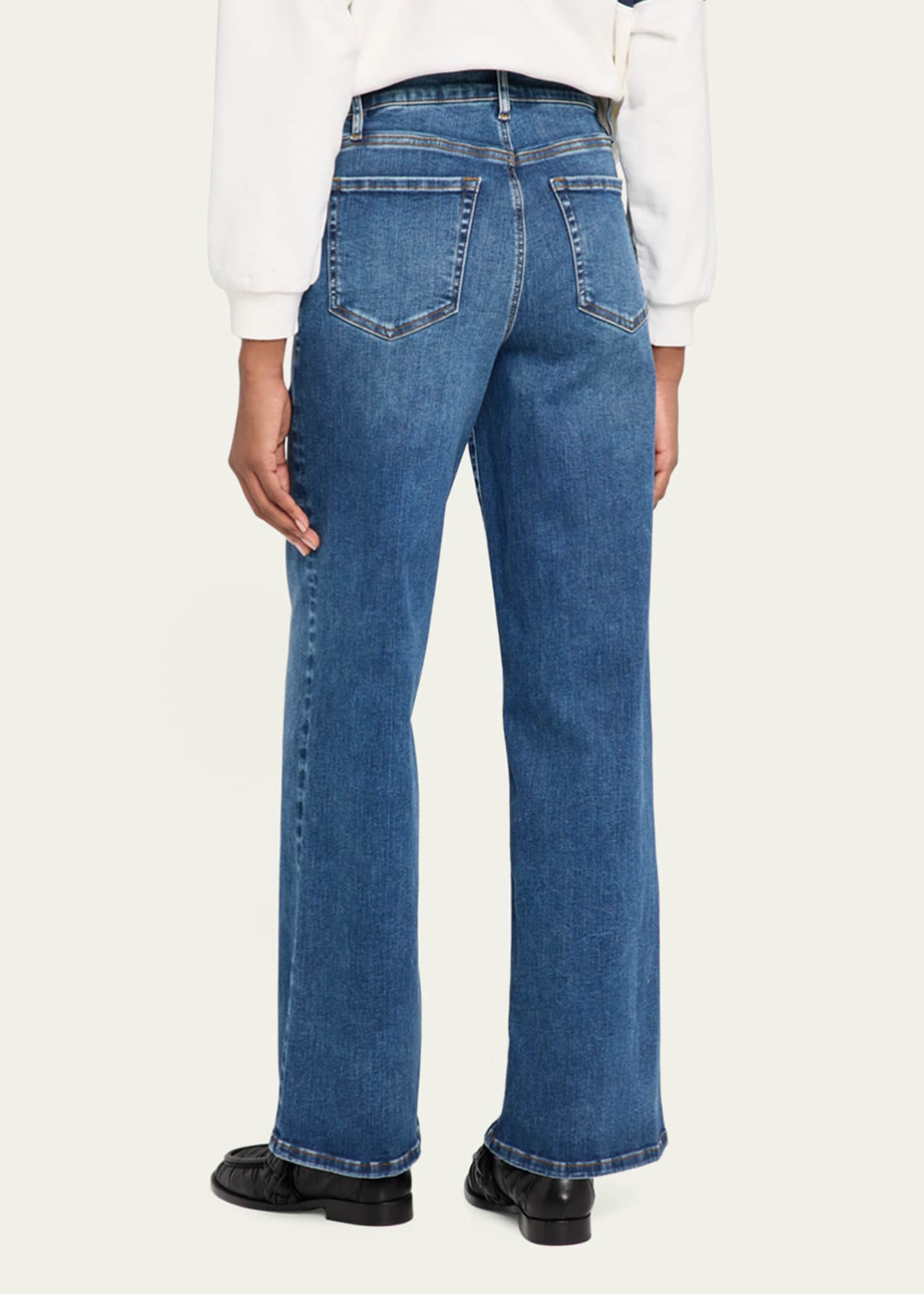 FRAME Le Slim Palazzo Jeans Image 3 of 5