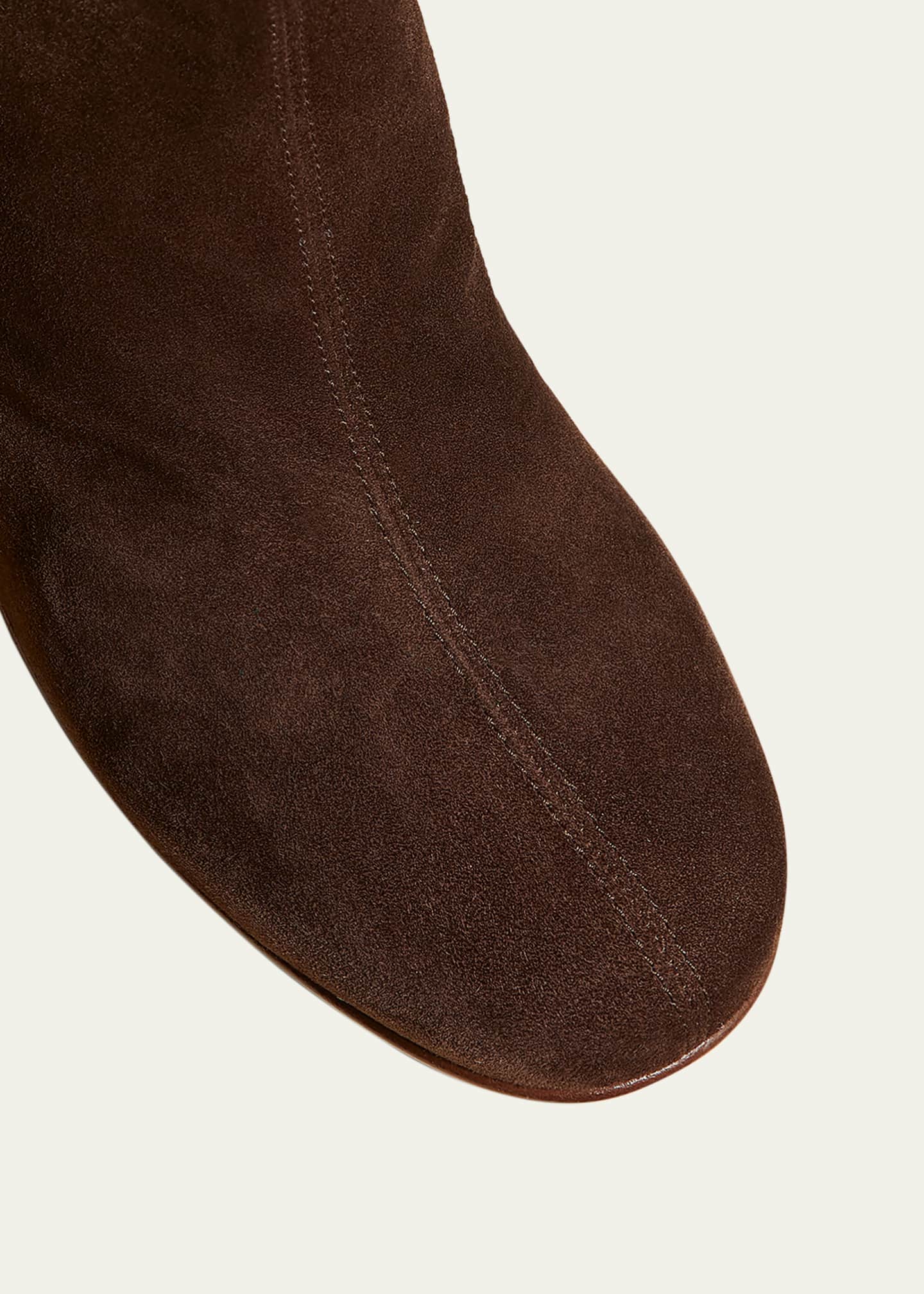 Khaite Willow Suede Knee Boots Image 4 of 4