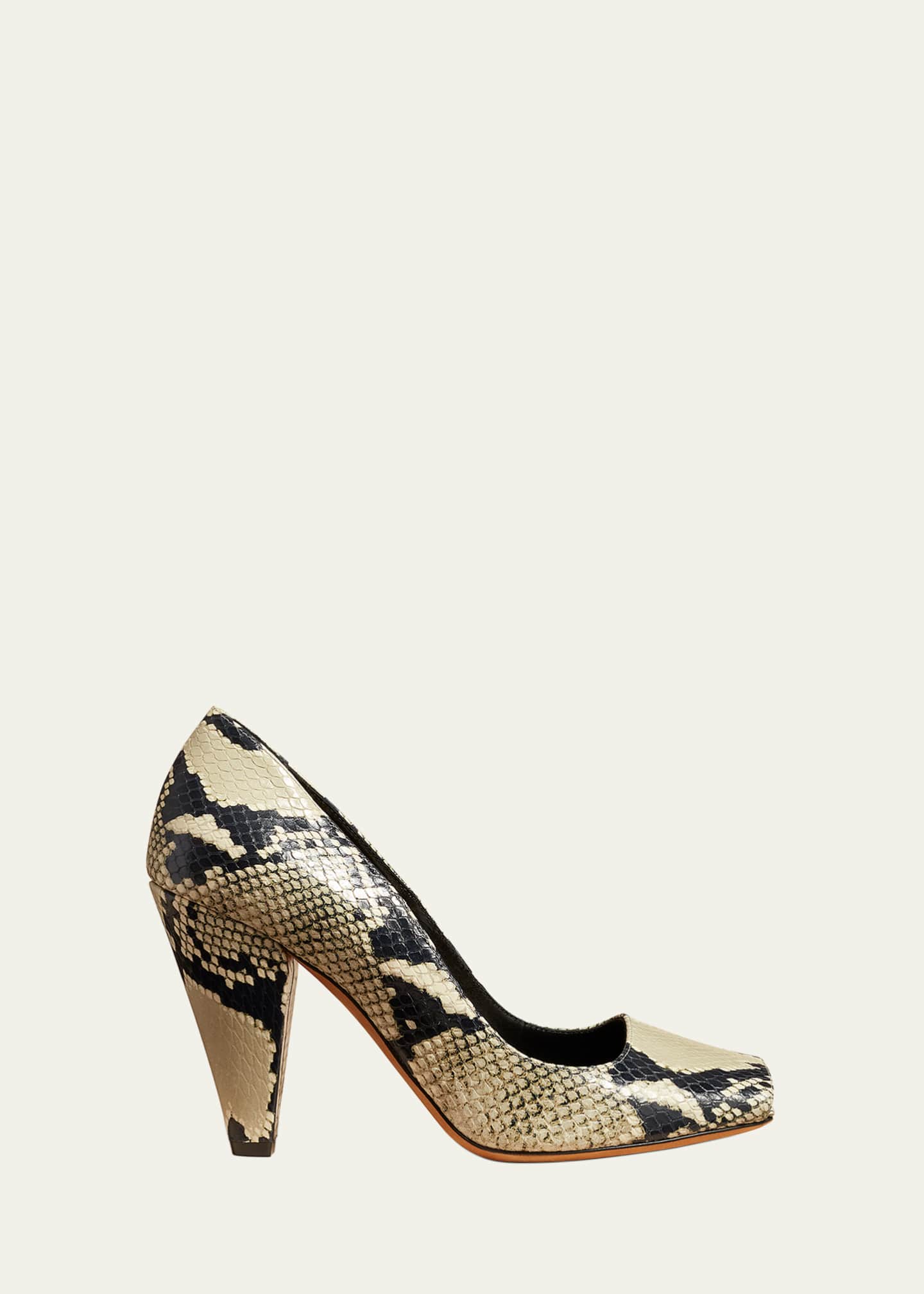 Snake pumps on sale