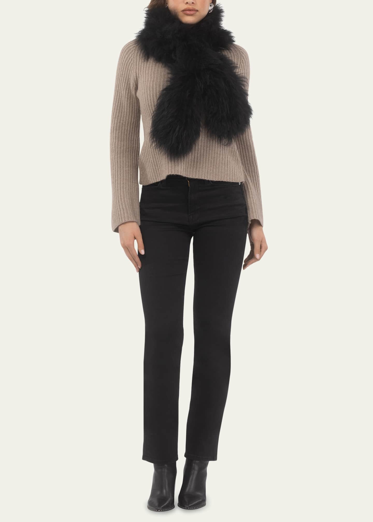 Gorski Select Lamb Pull-Through Scarf Image 2 of 3