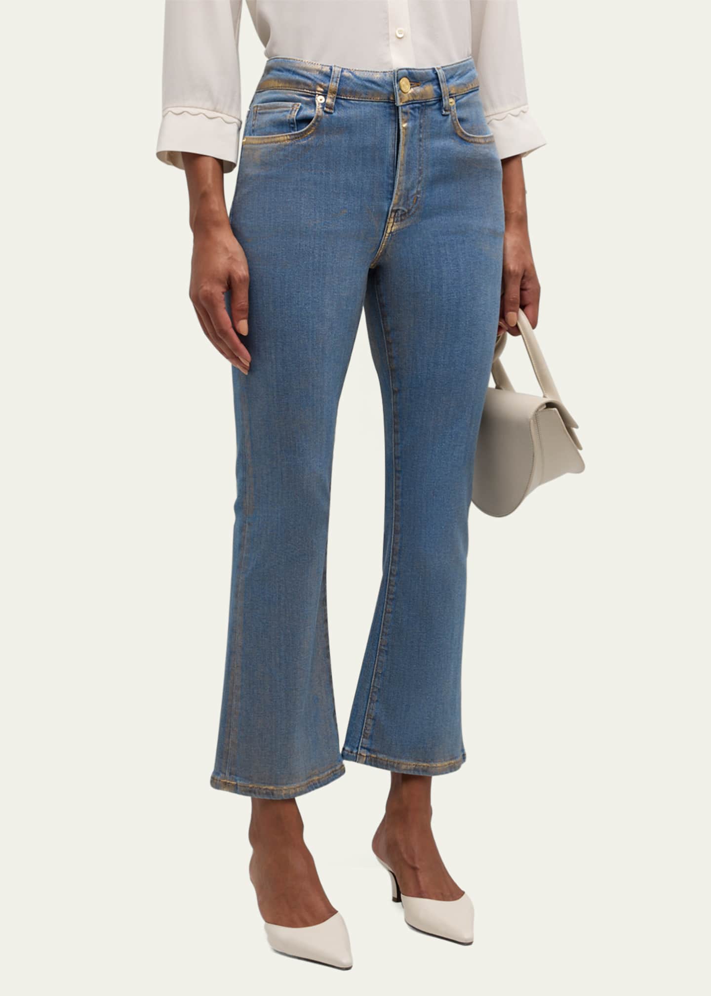 FRAME Le Crop Mini Boot Jeans Image 4 of 5