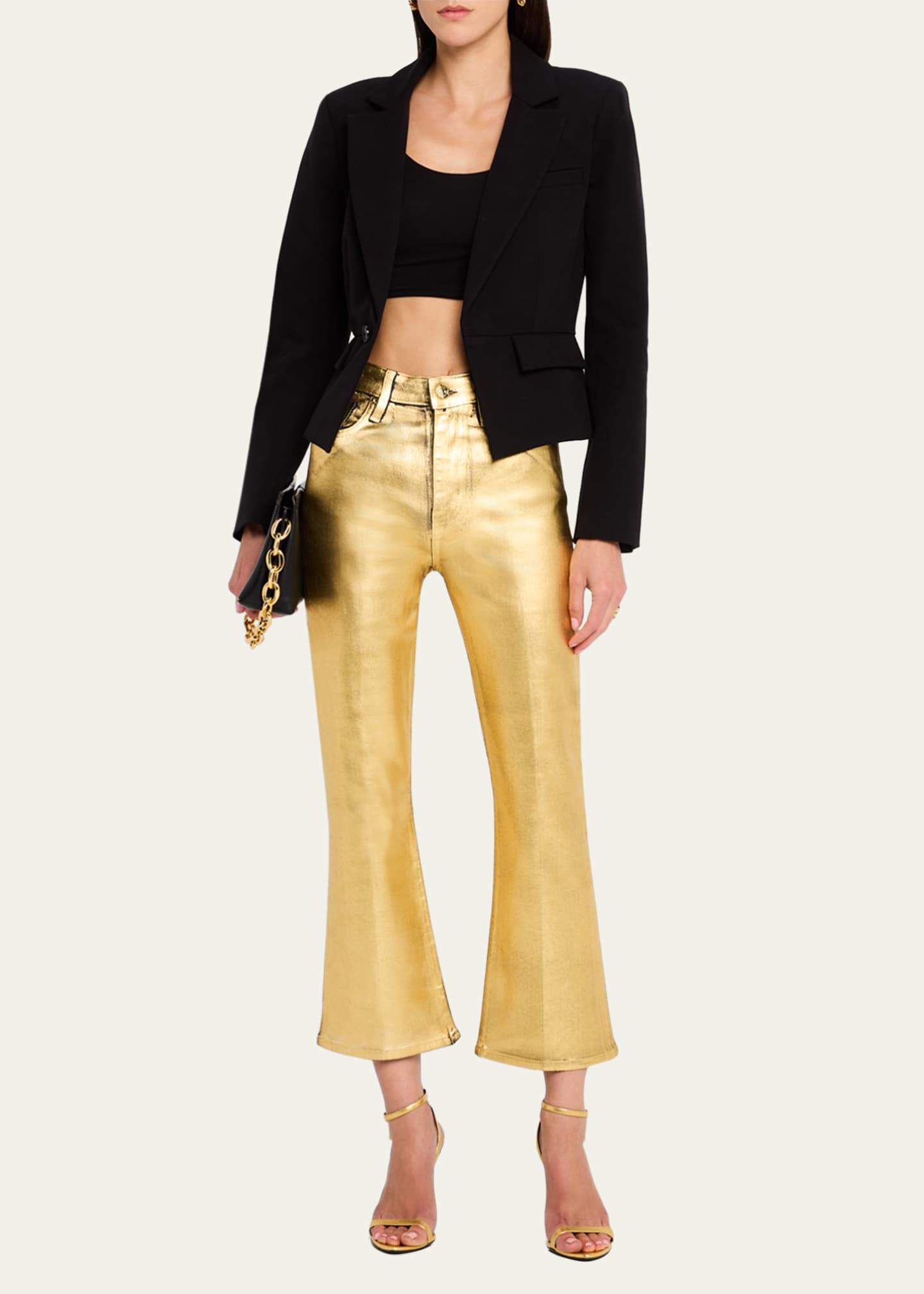 FRAME Le Crop Mini Boot Jeans Image 2 of 5